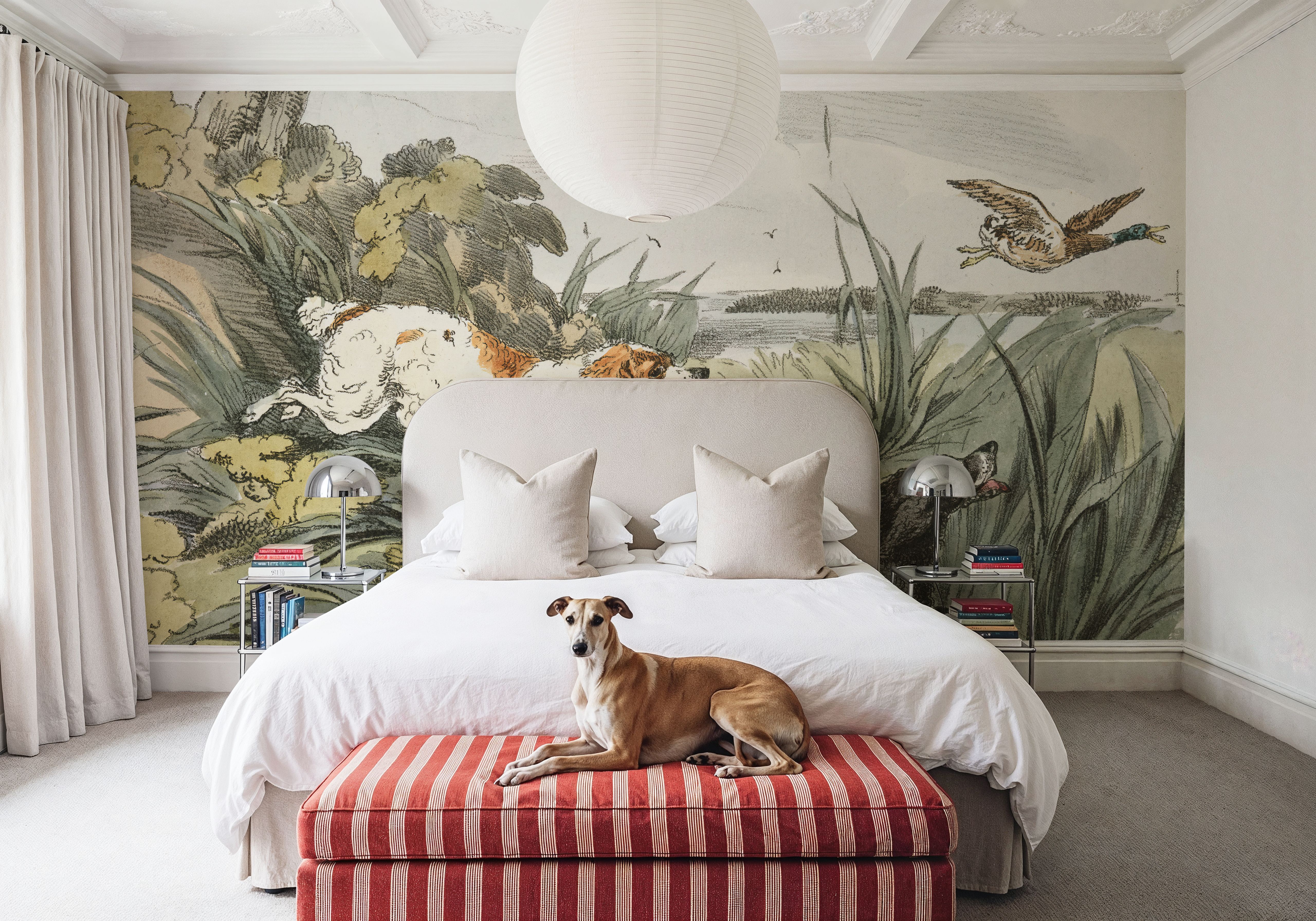 Sporting Hounds, Wallpaper