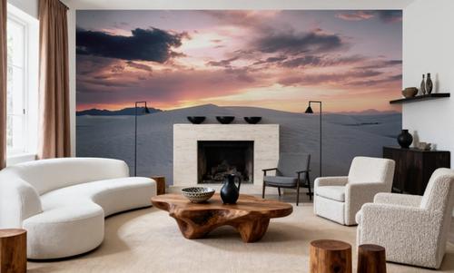 White Dunes at Twilight