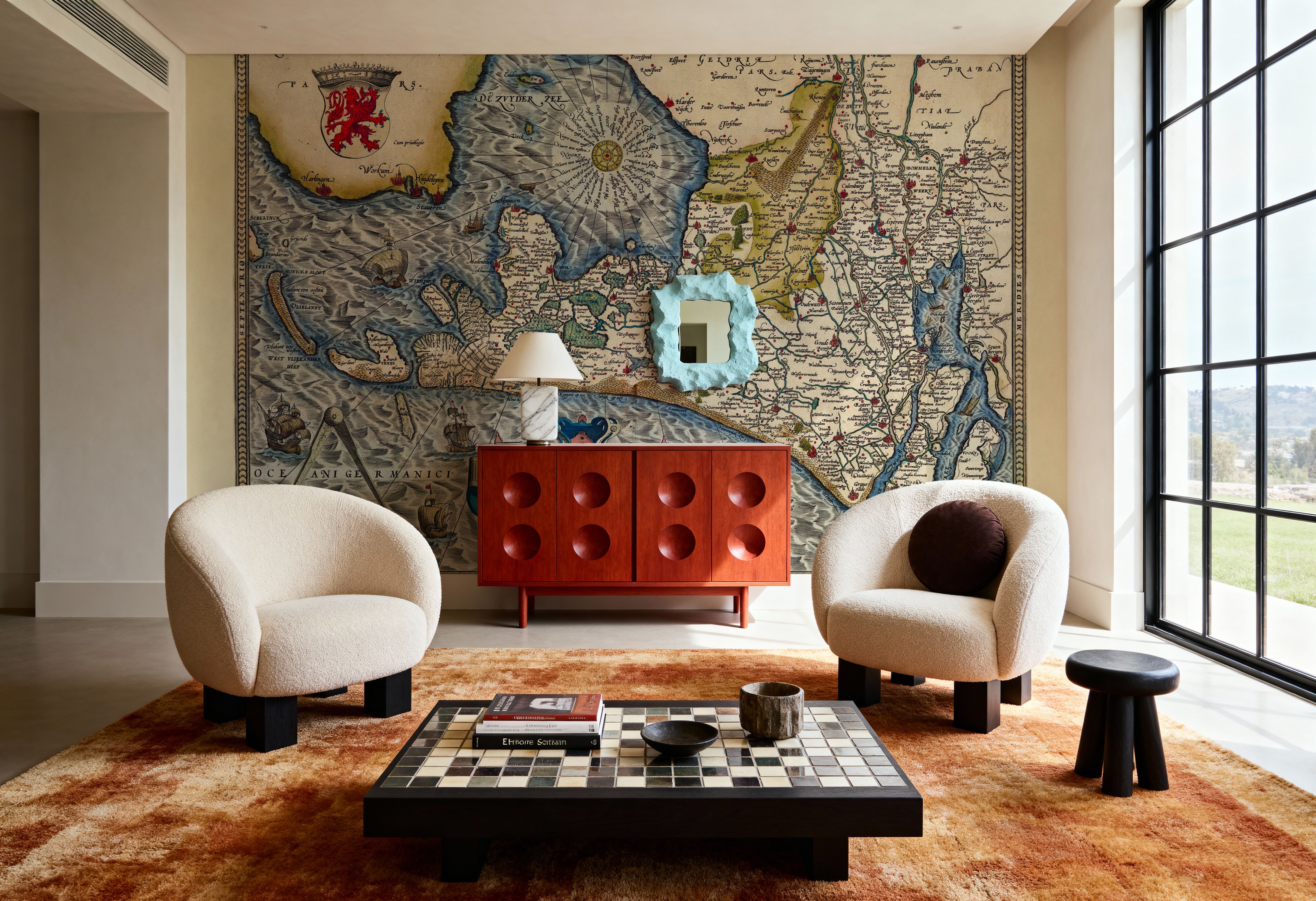 Old Map of The Neatherlands, 1570