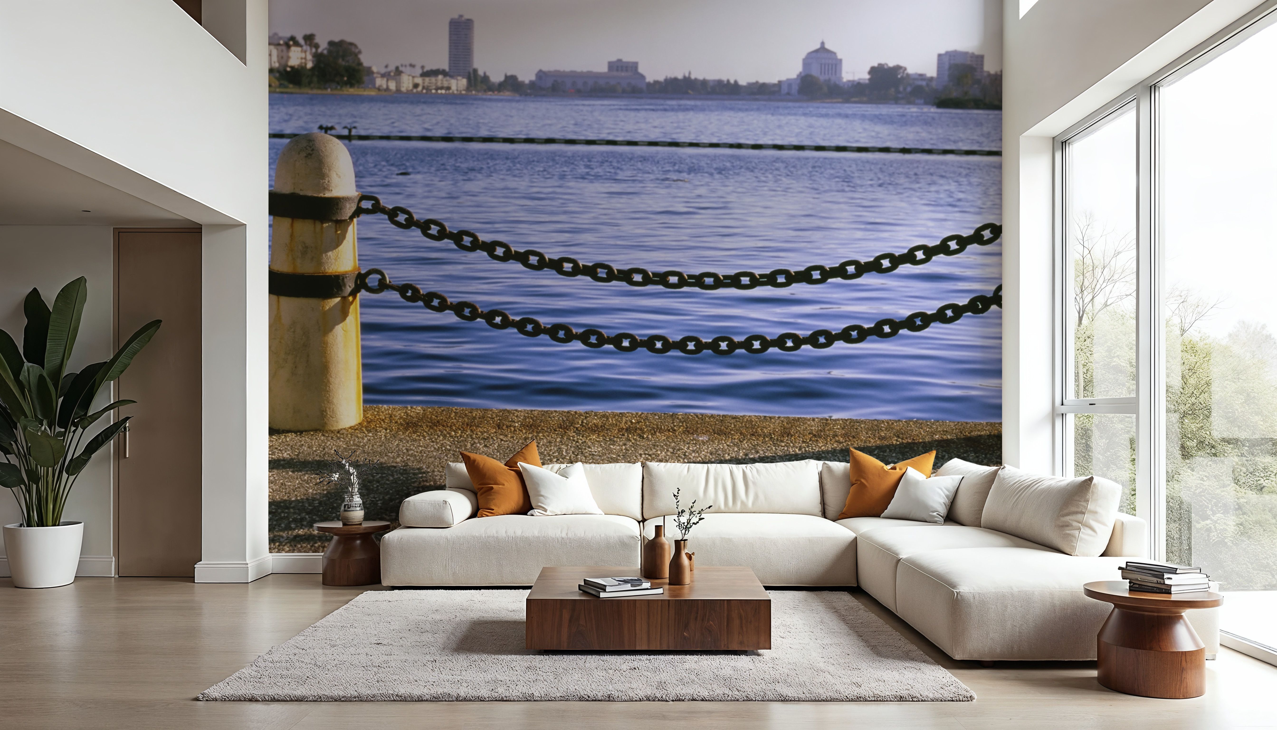 Urban Waterfront Serenity