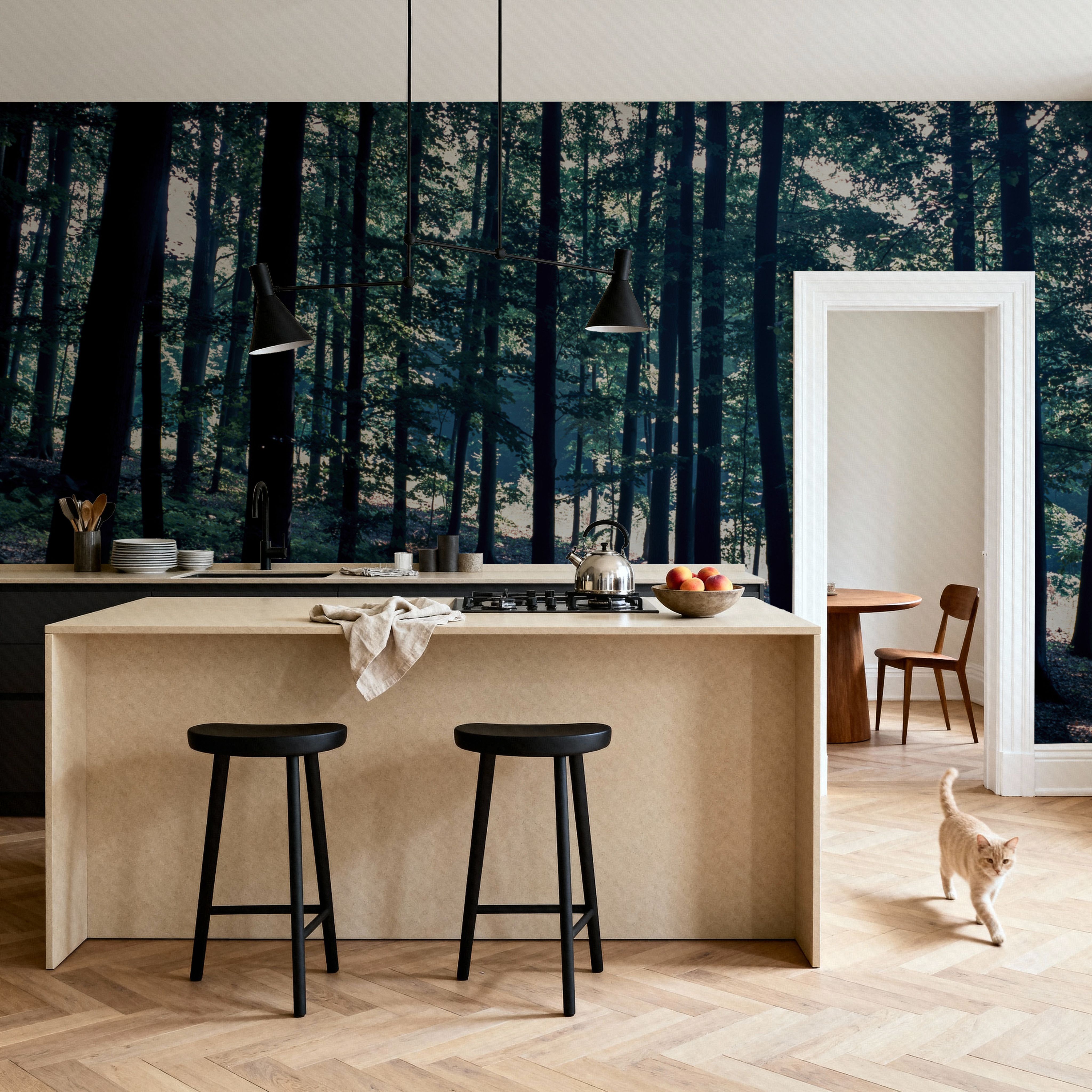 Dappled Forest Light