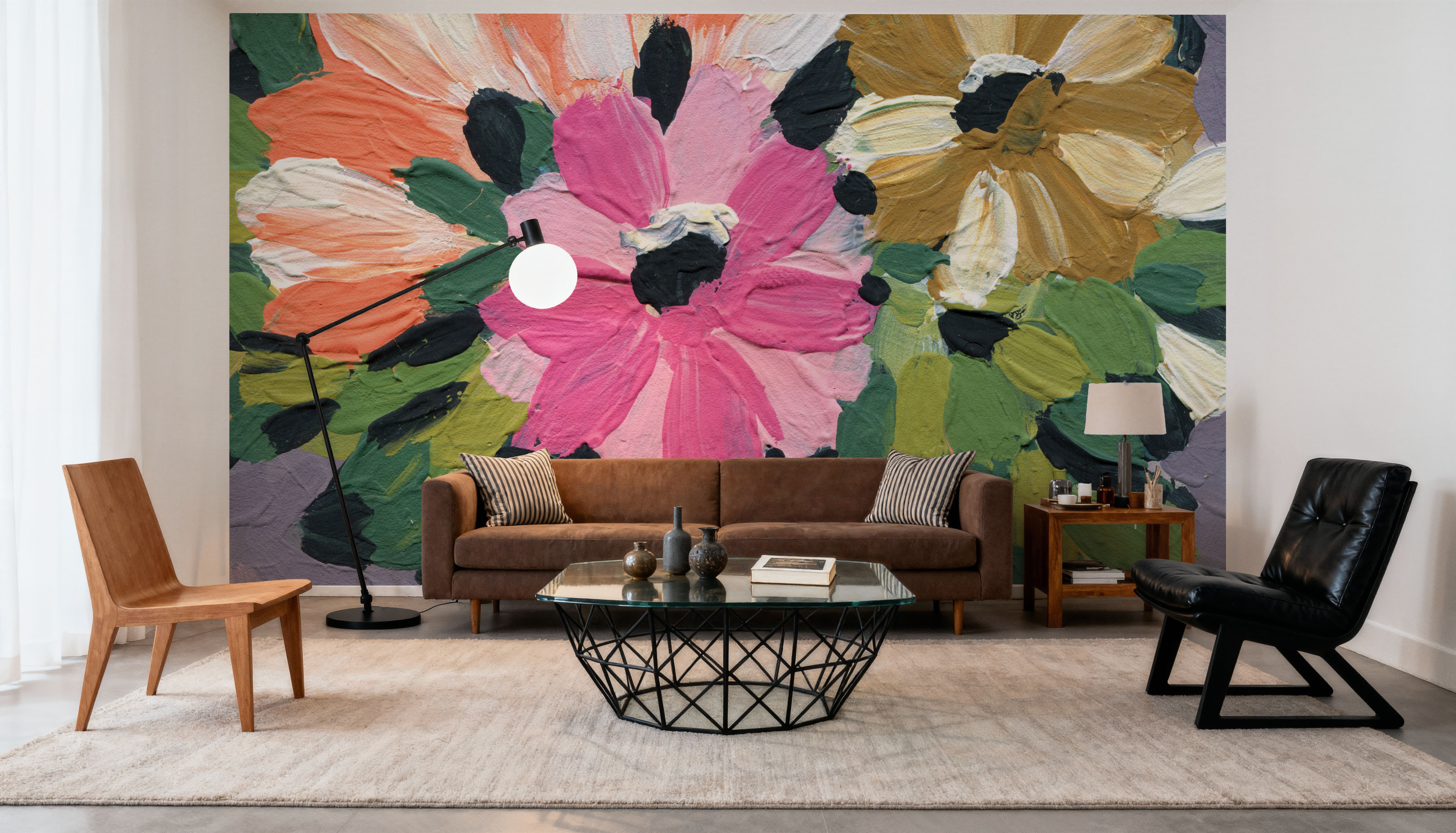 Painterly Florals in Vase I