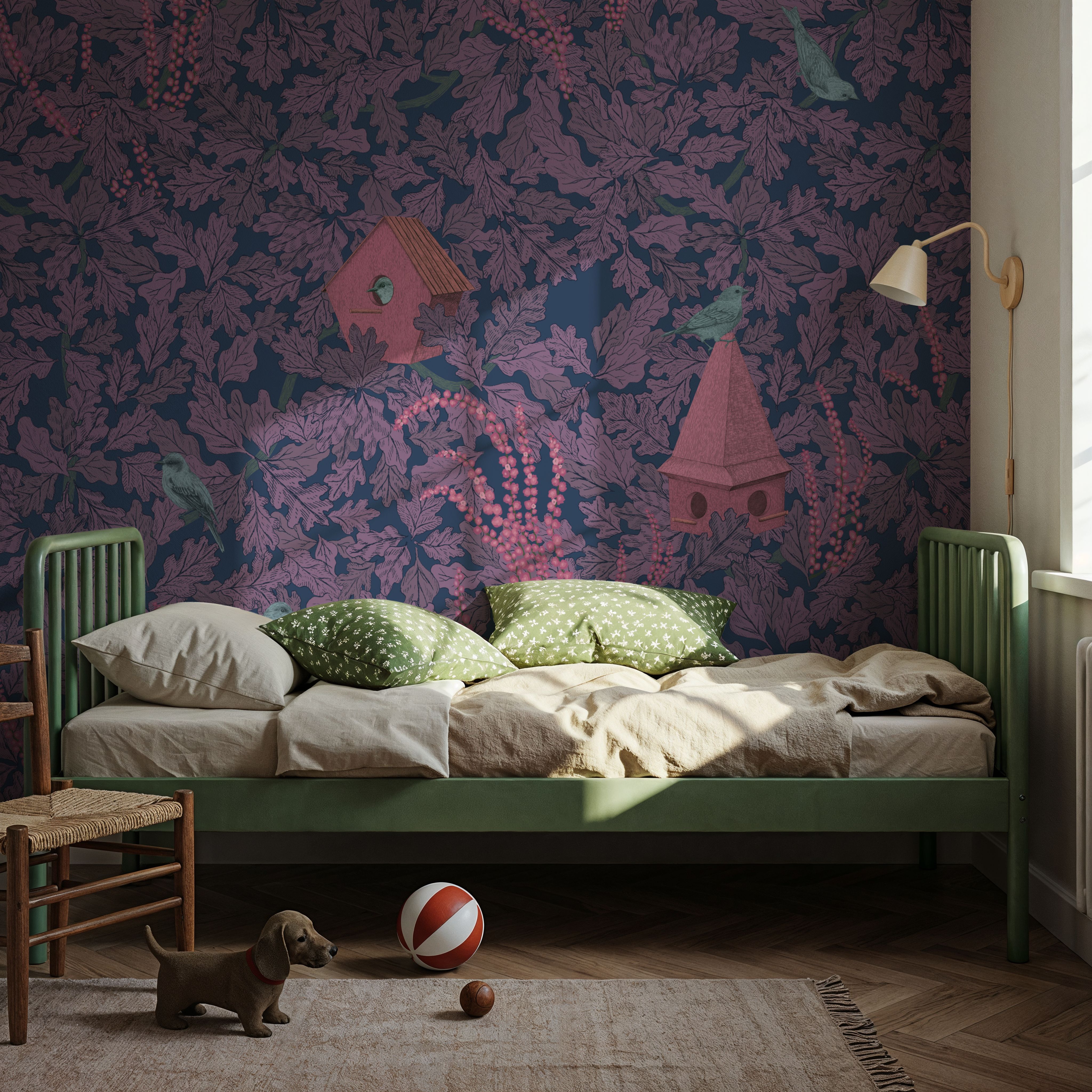 Bird House Oak, Purple