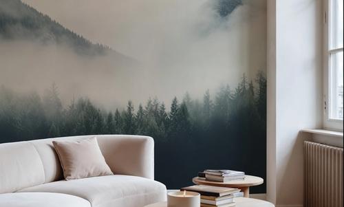 Winter Mountain View