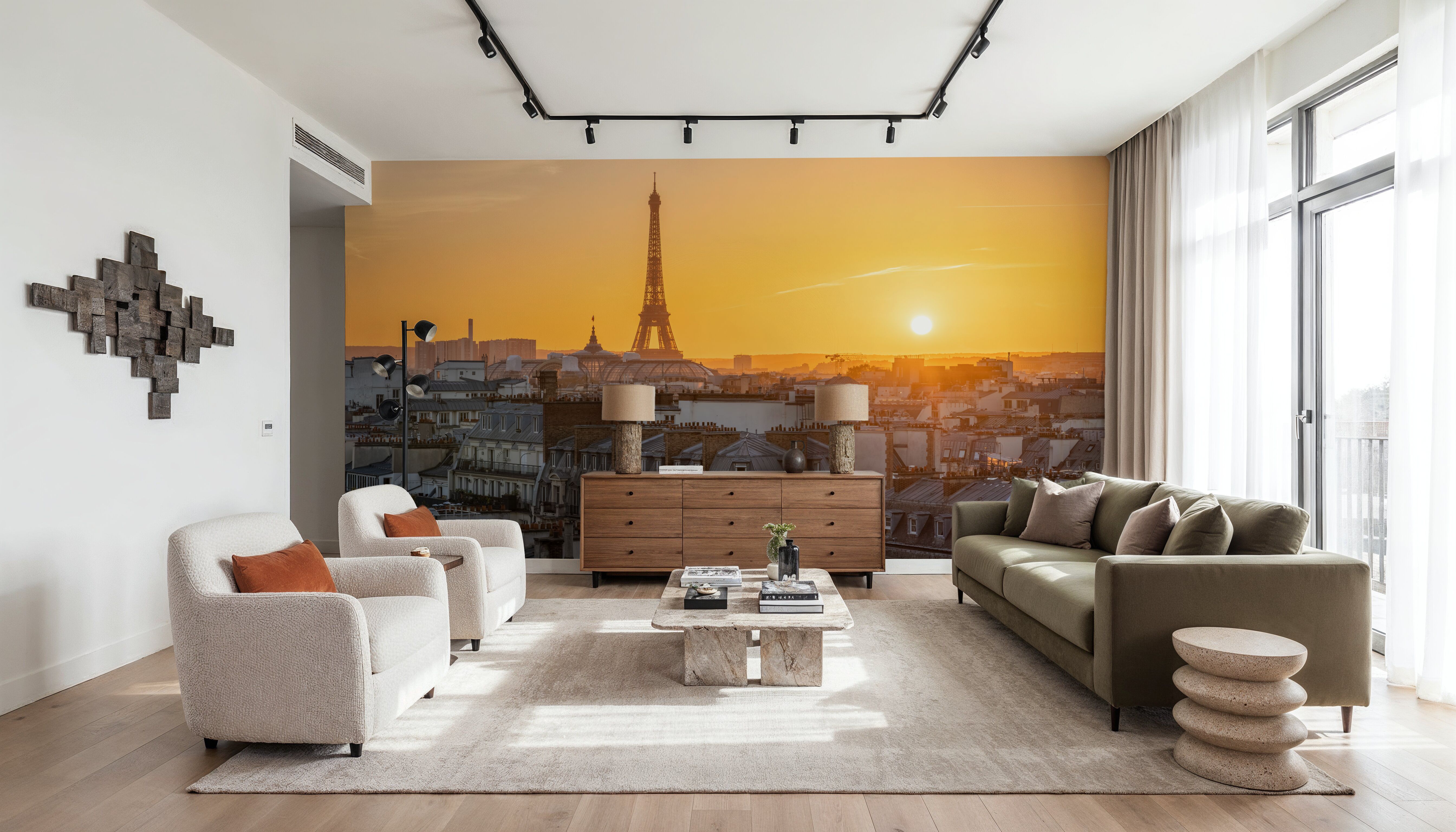 Sunset in Paris