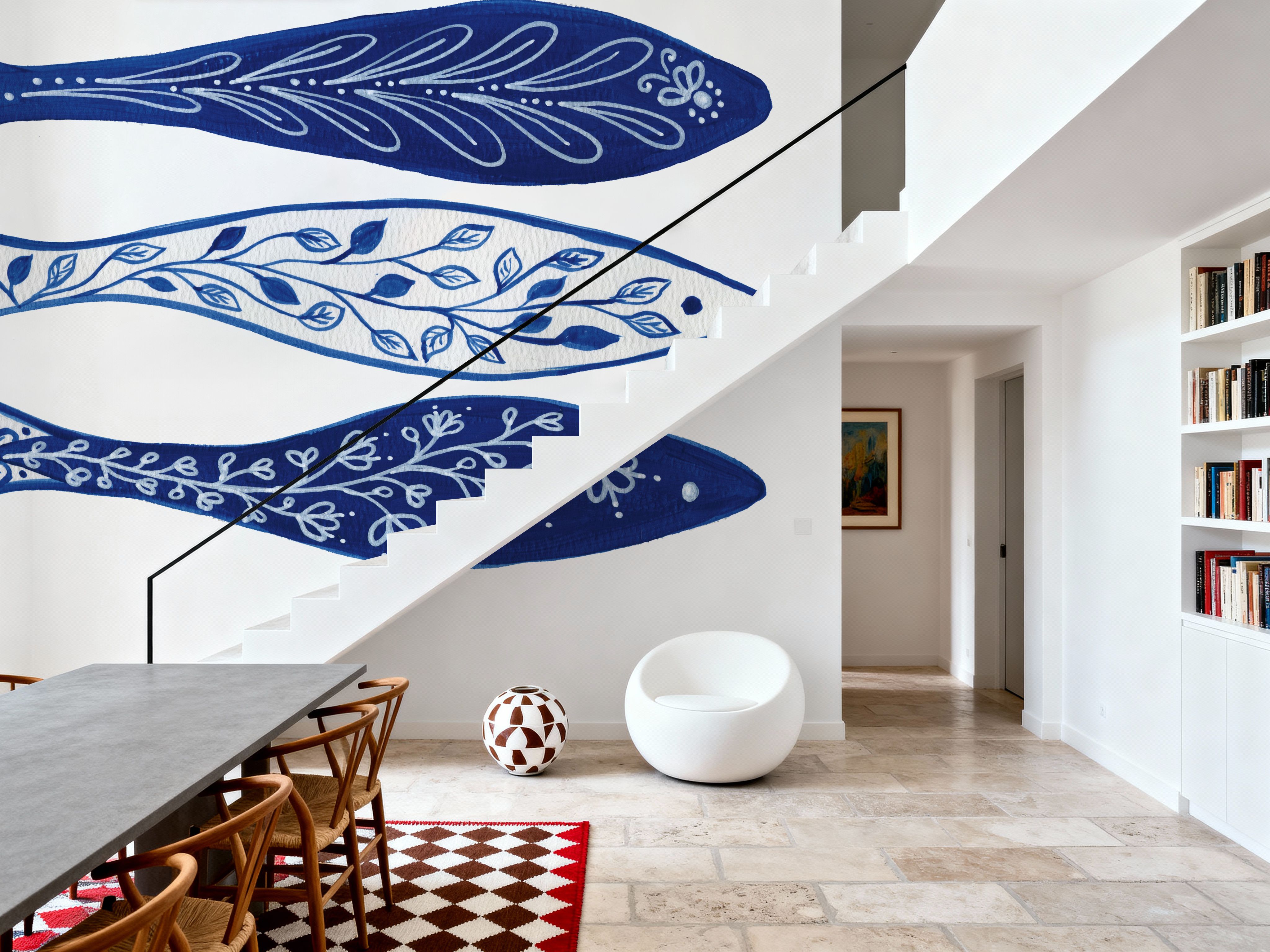 Coastal Chinoiserie VIII