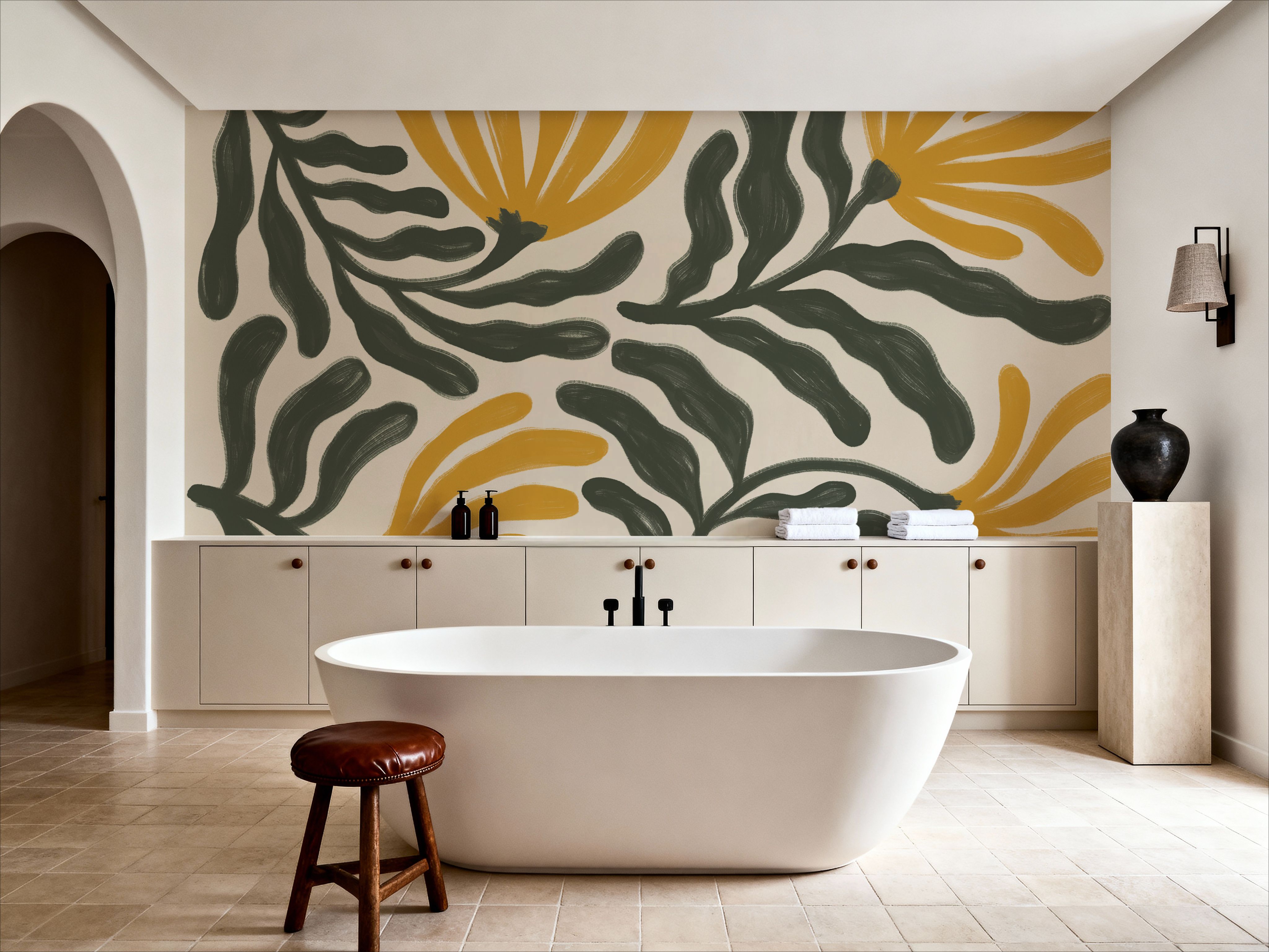 Simple Petals I Yellow