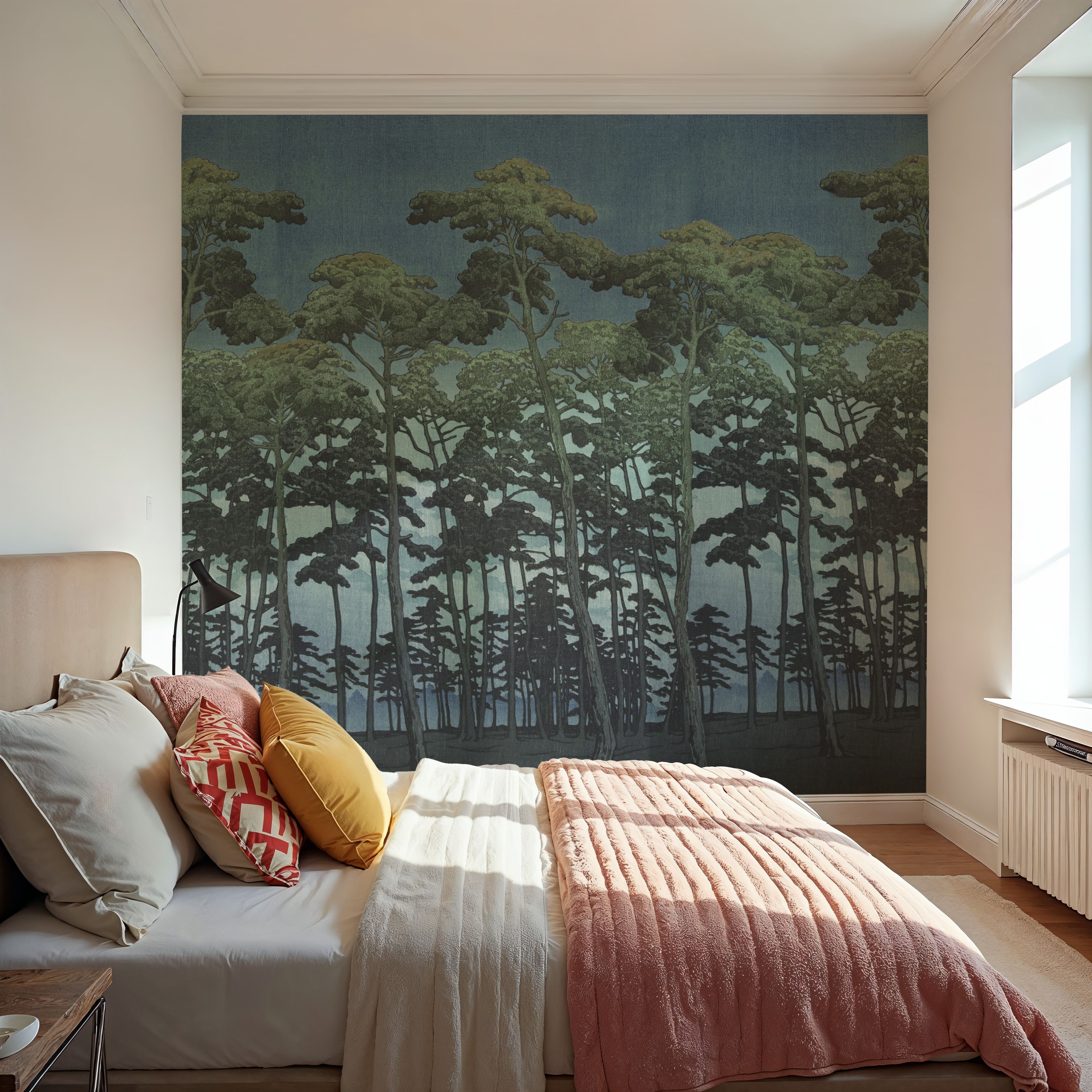 Tranquil Pinescape, Dusk