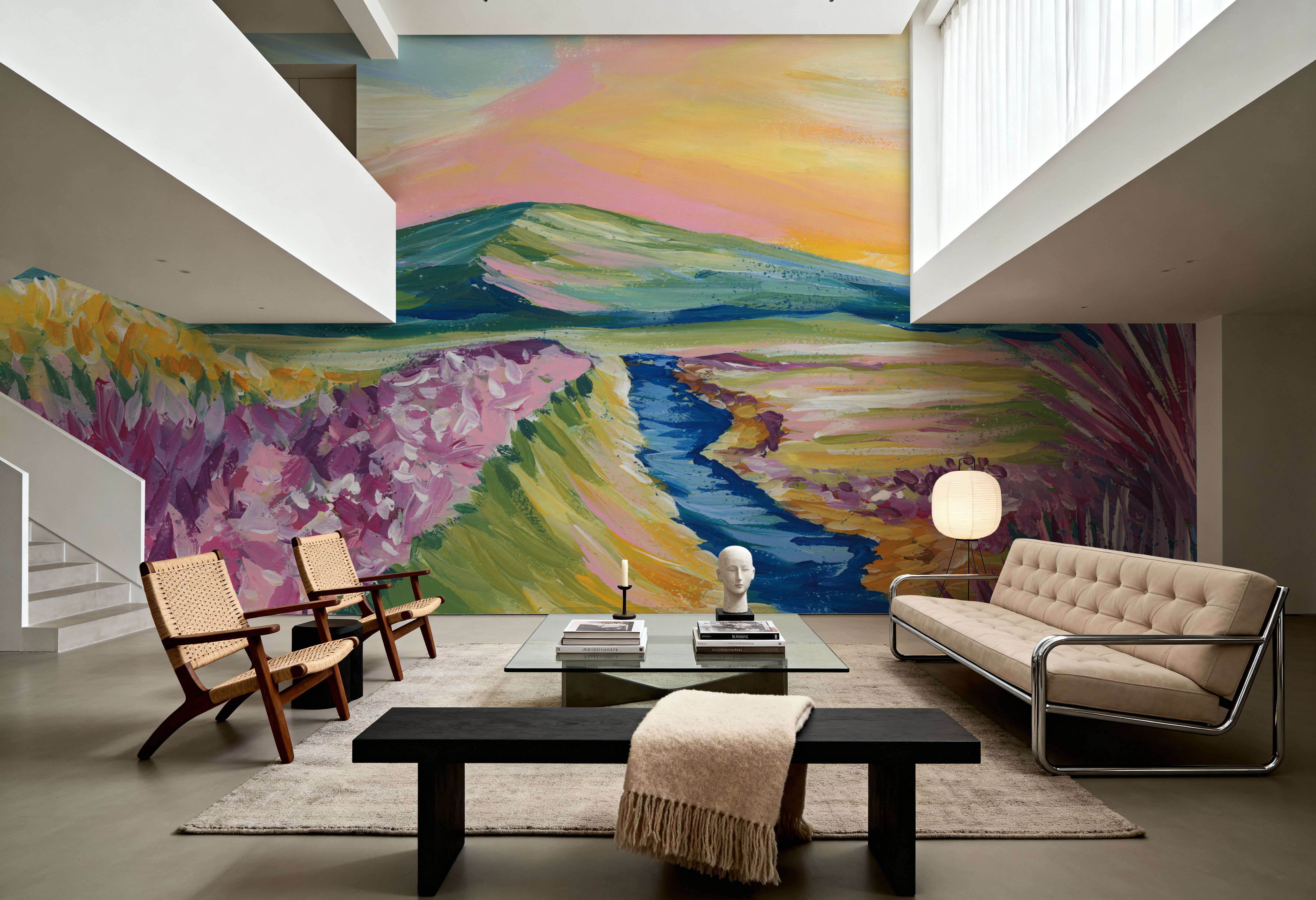 Spring Meadow I, Papier peint