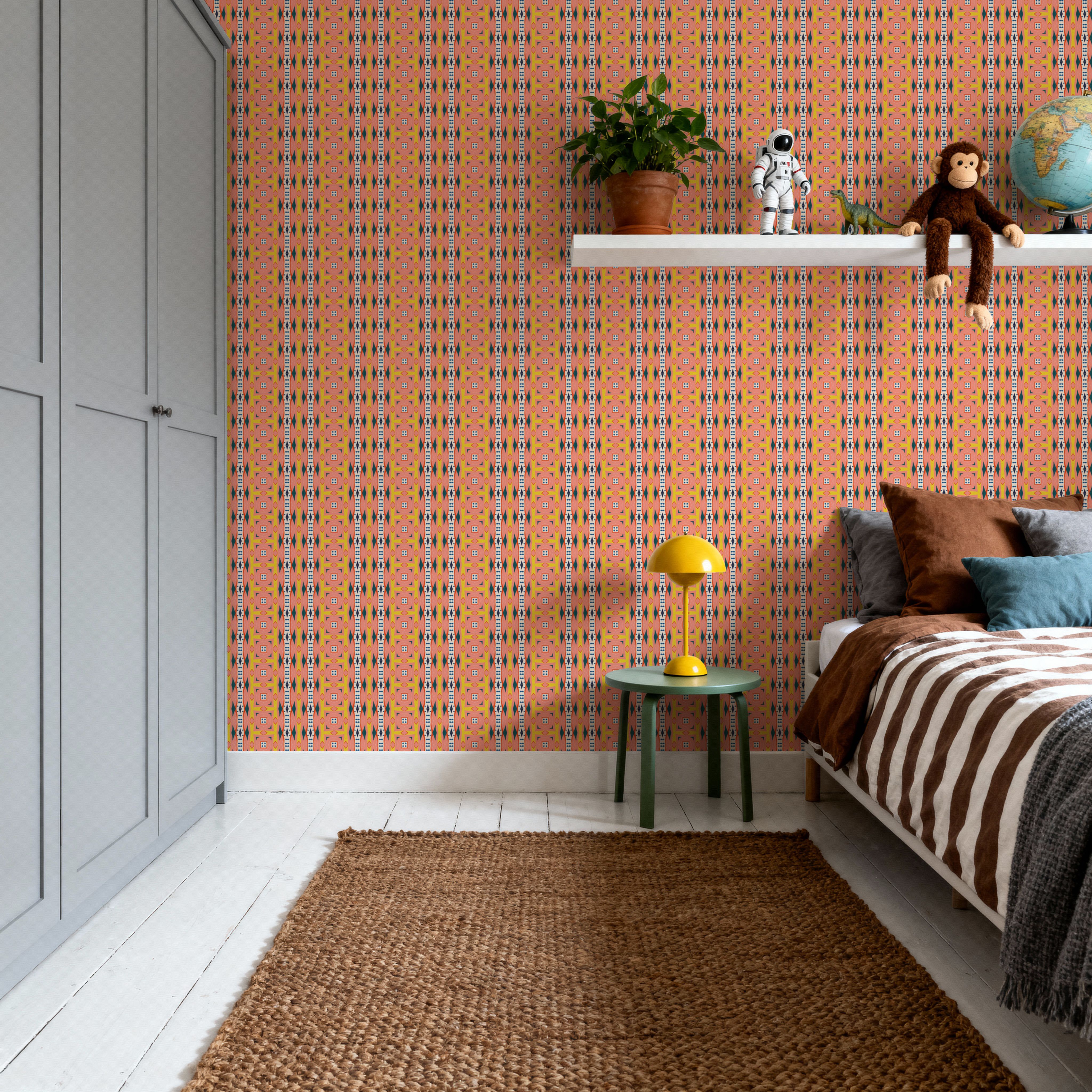 Tie-Dye Cujira, Wallpaper