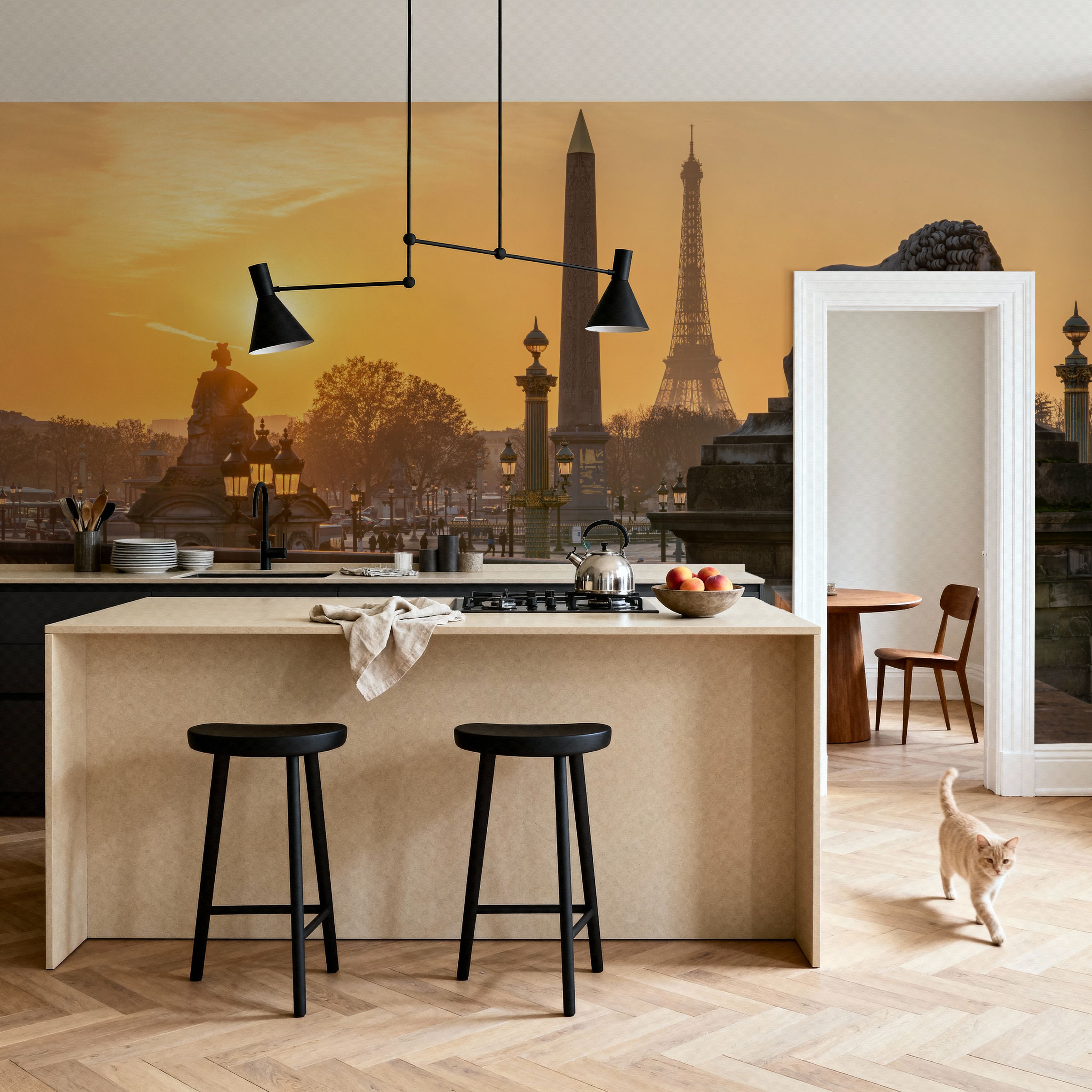 Place de la Concorde at Sunset