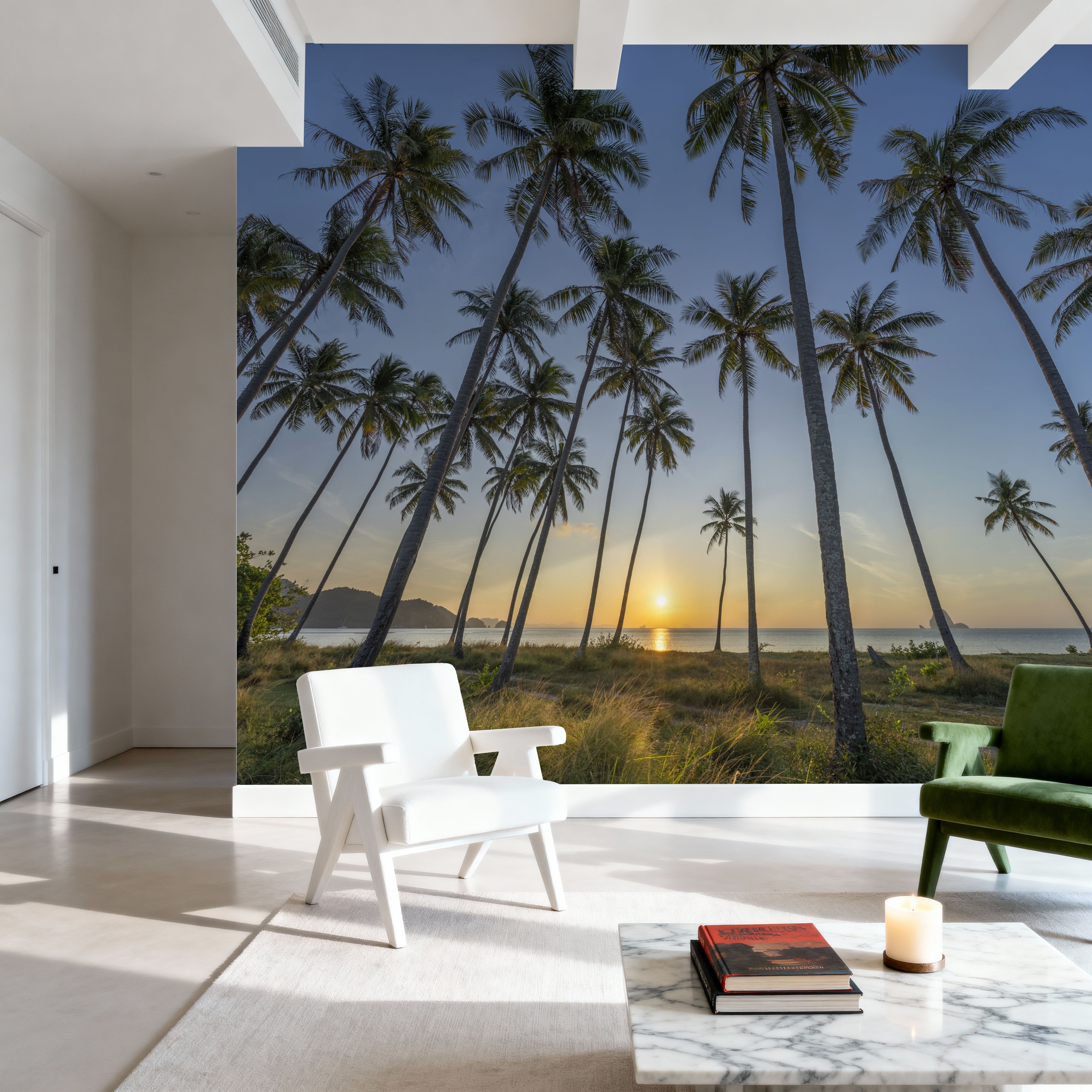 Golden Hour Palms
