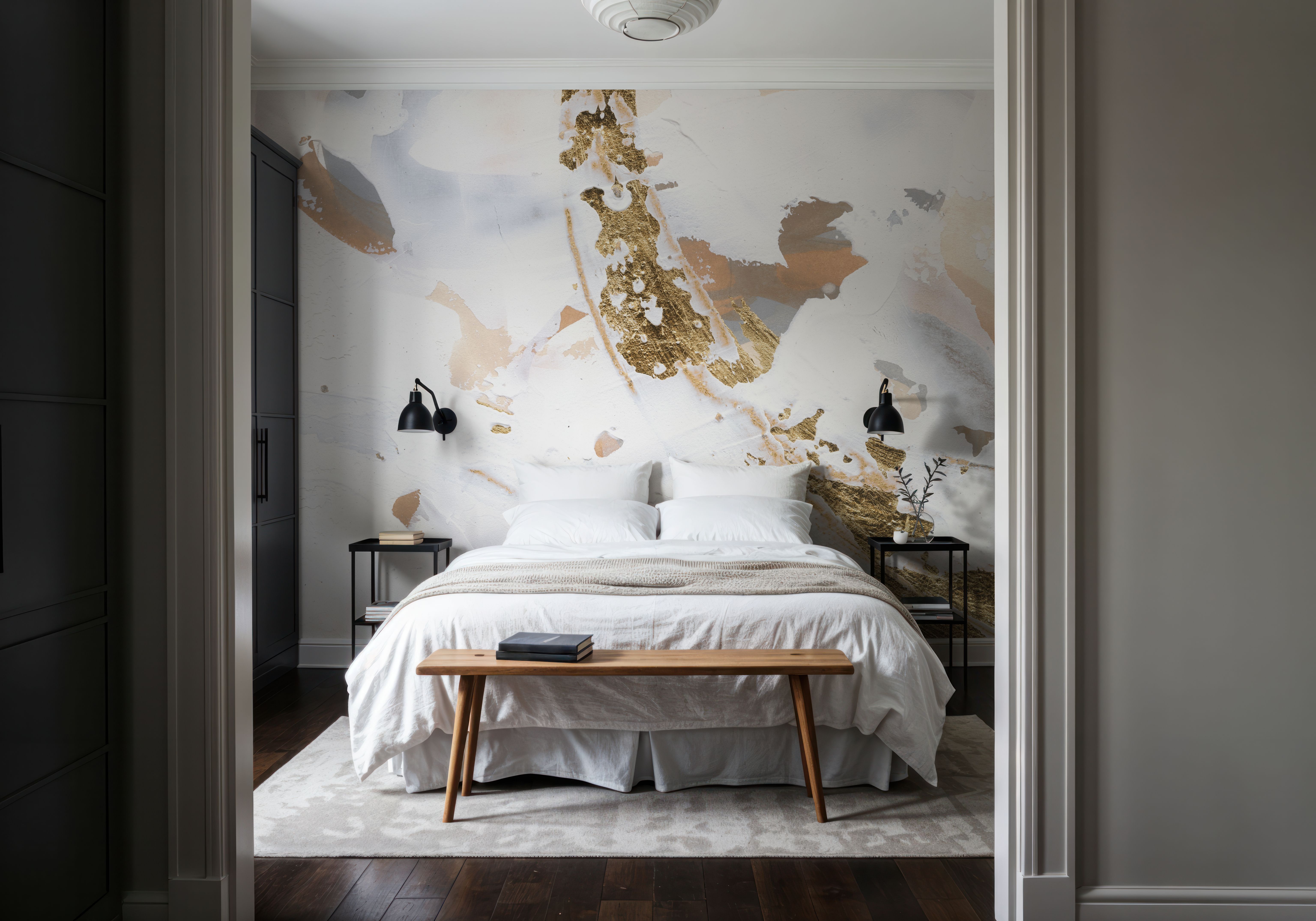 Glimpse of Gold IV, Papier peint