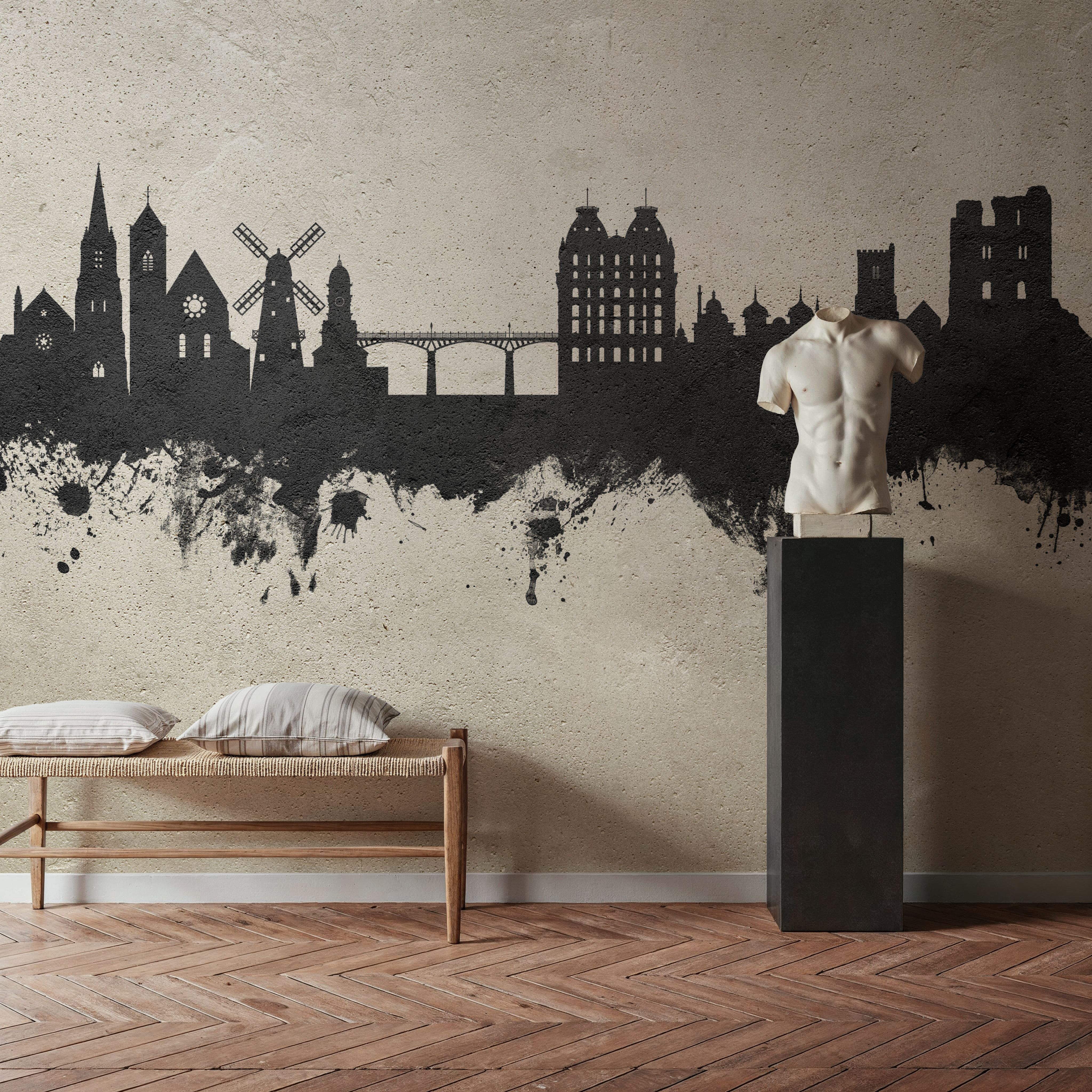 Scarborough England Skyline Concrete