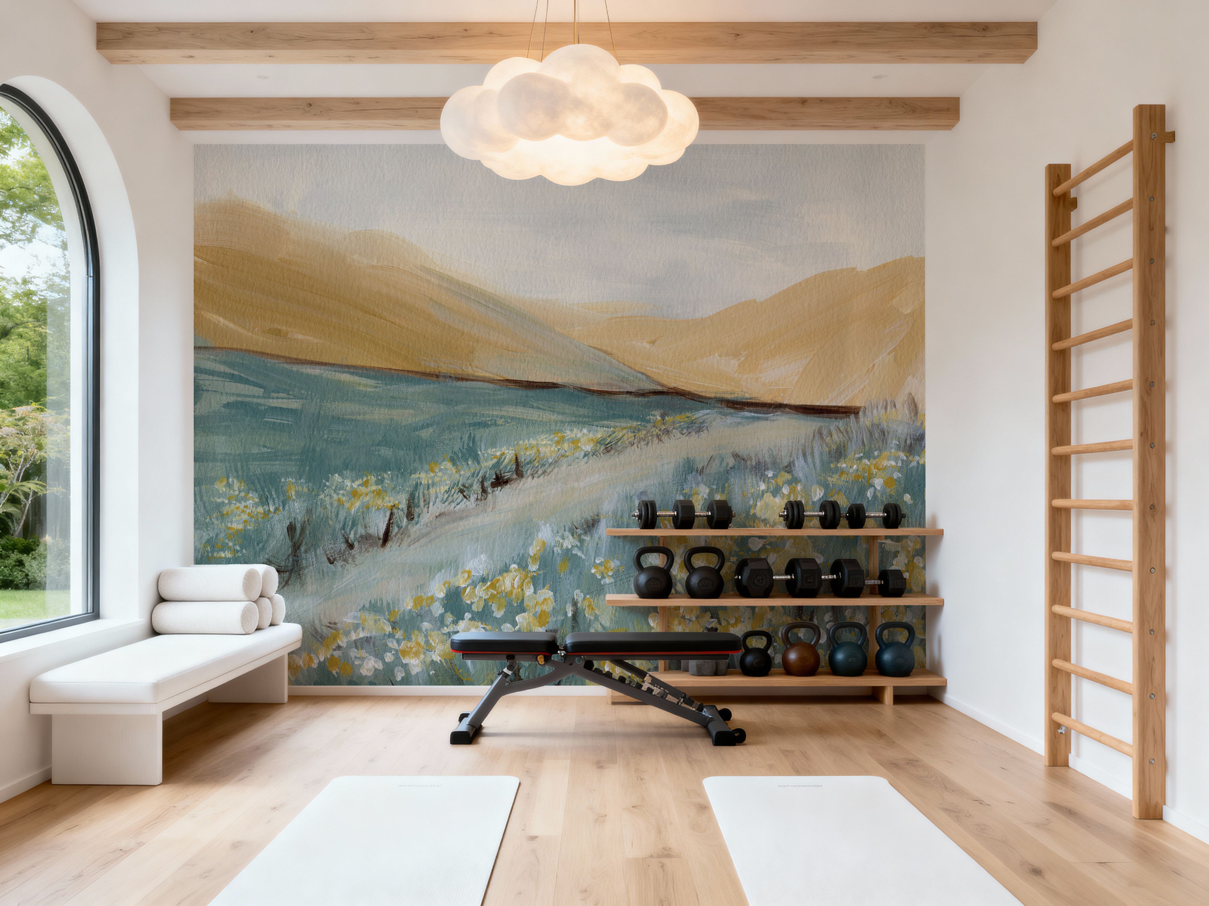 Flowers Along the Path