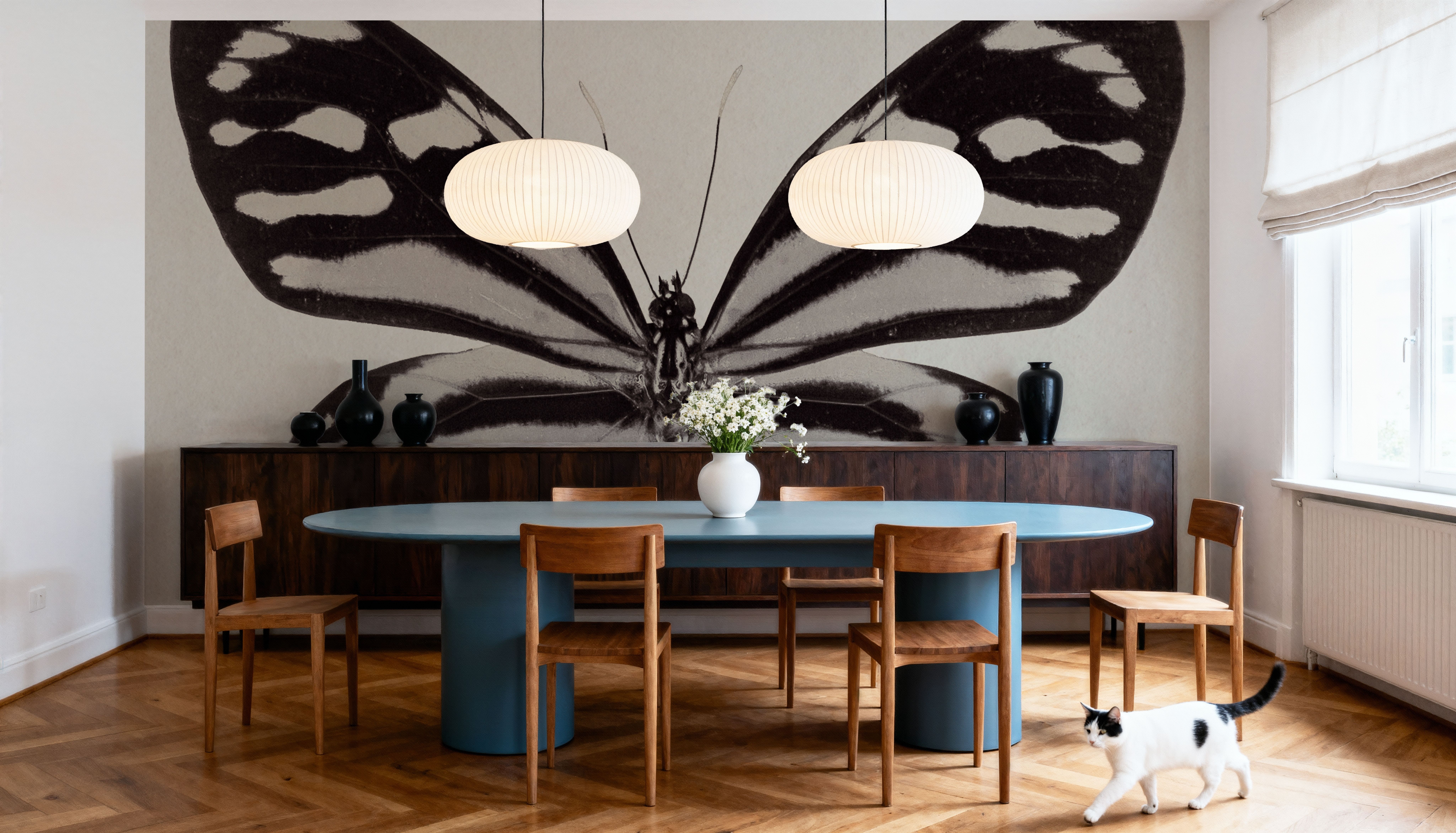 Butterfly VIII Gray