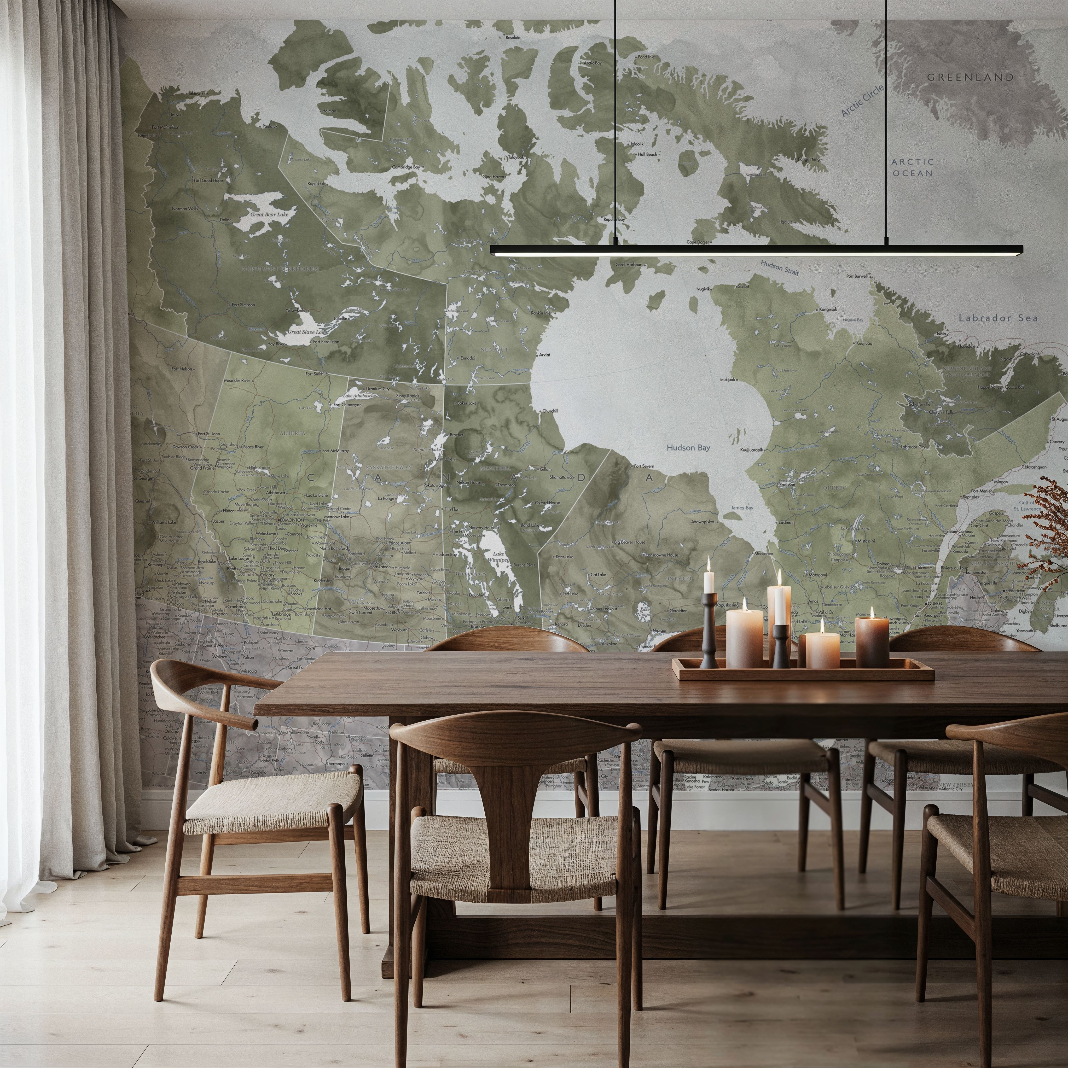 Canada Map Detailed - Helo
