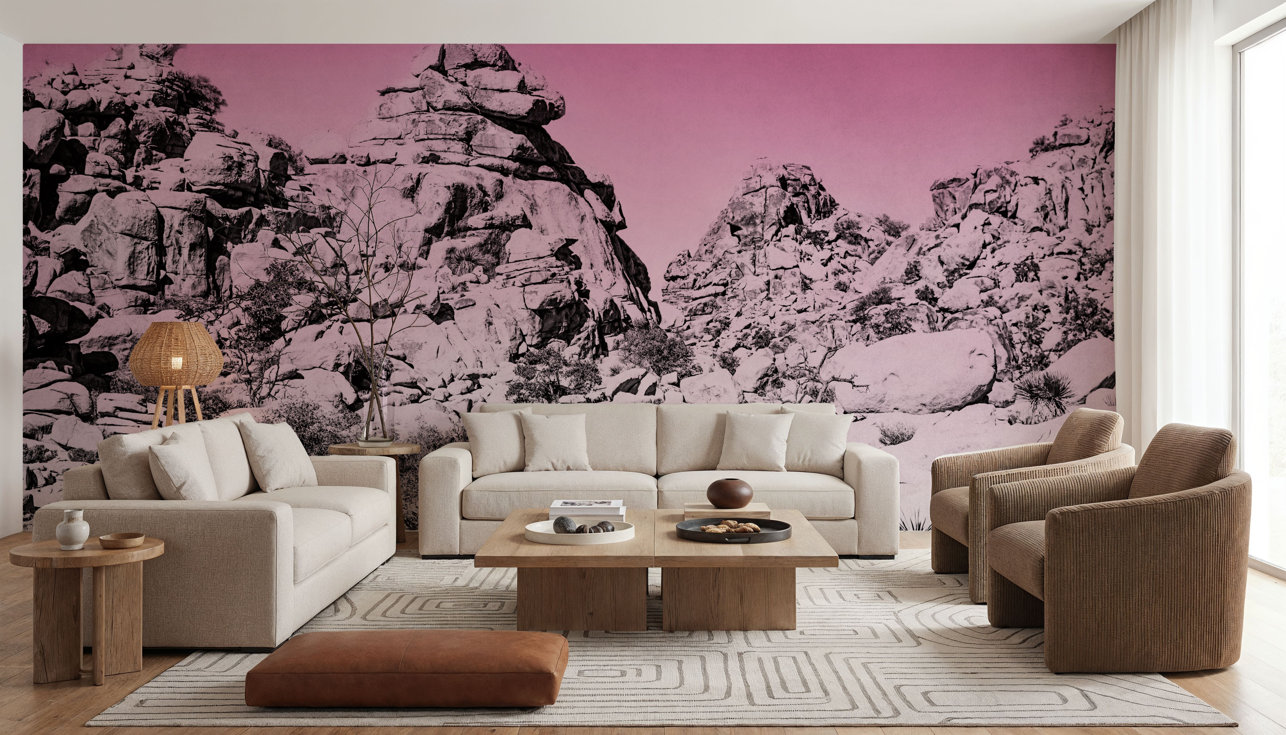 Ombre Adventure IV, Behang