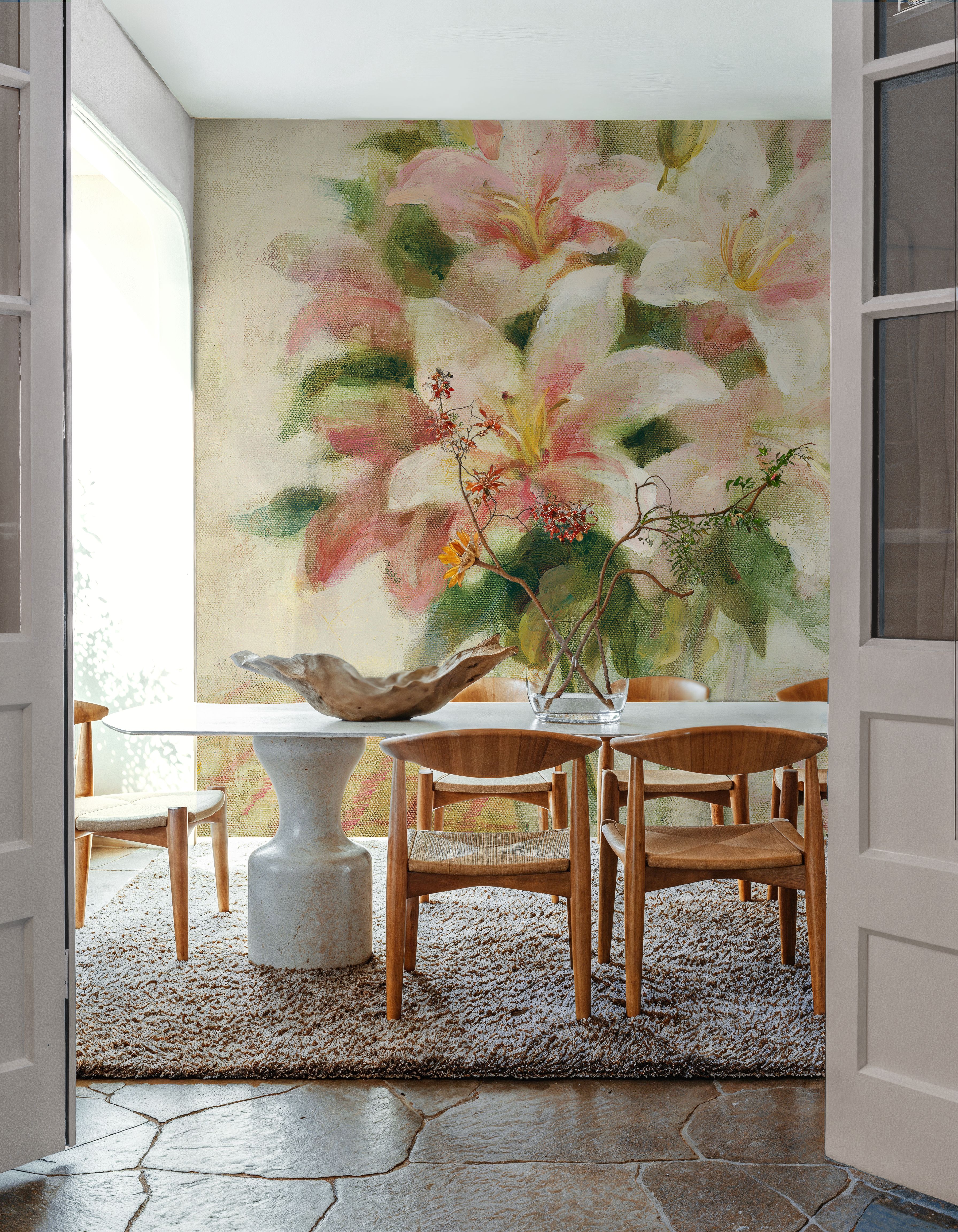 Cottage Lilies in Pink