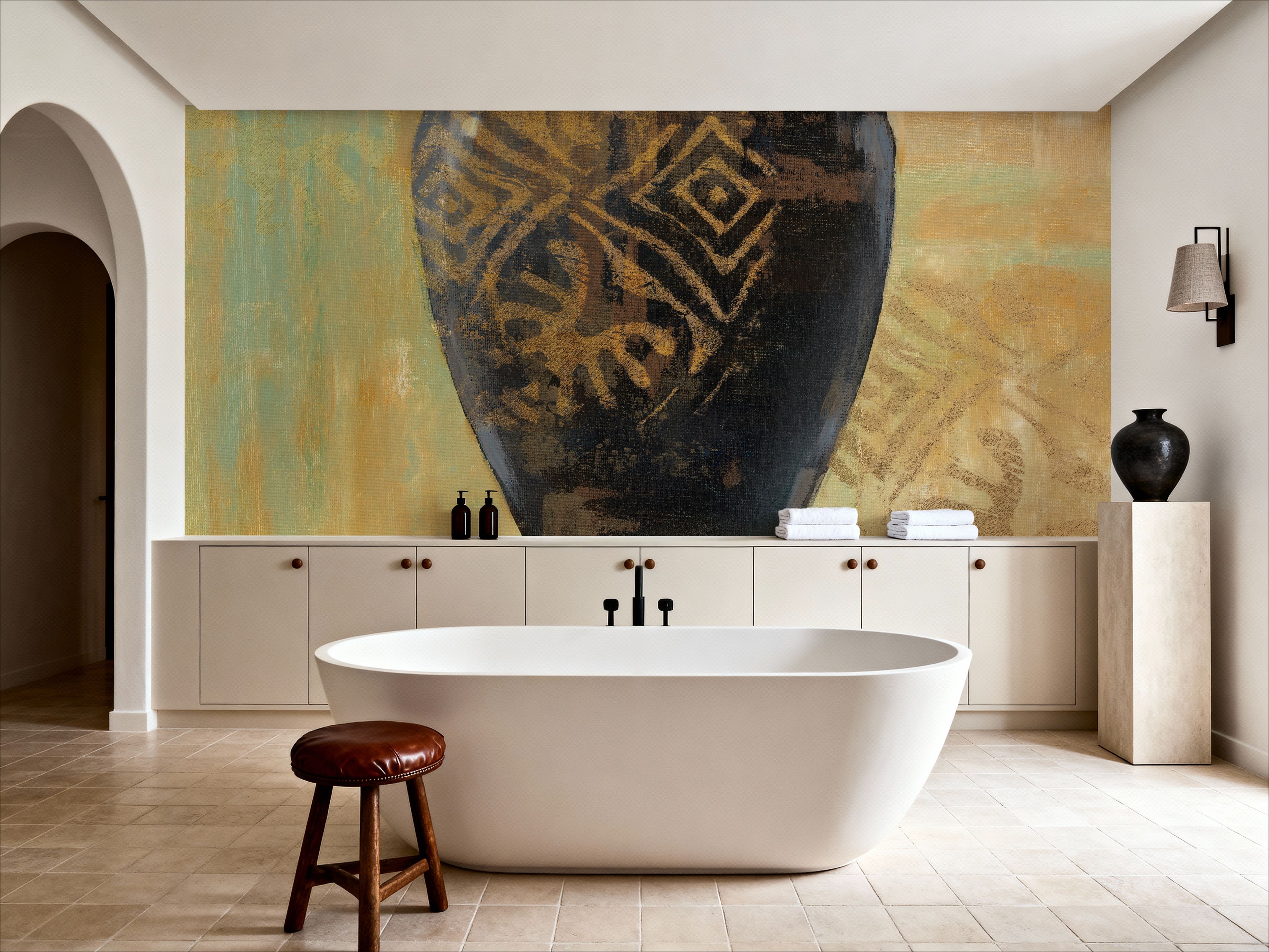 Glazed Pot III Decorative Accents