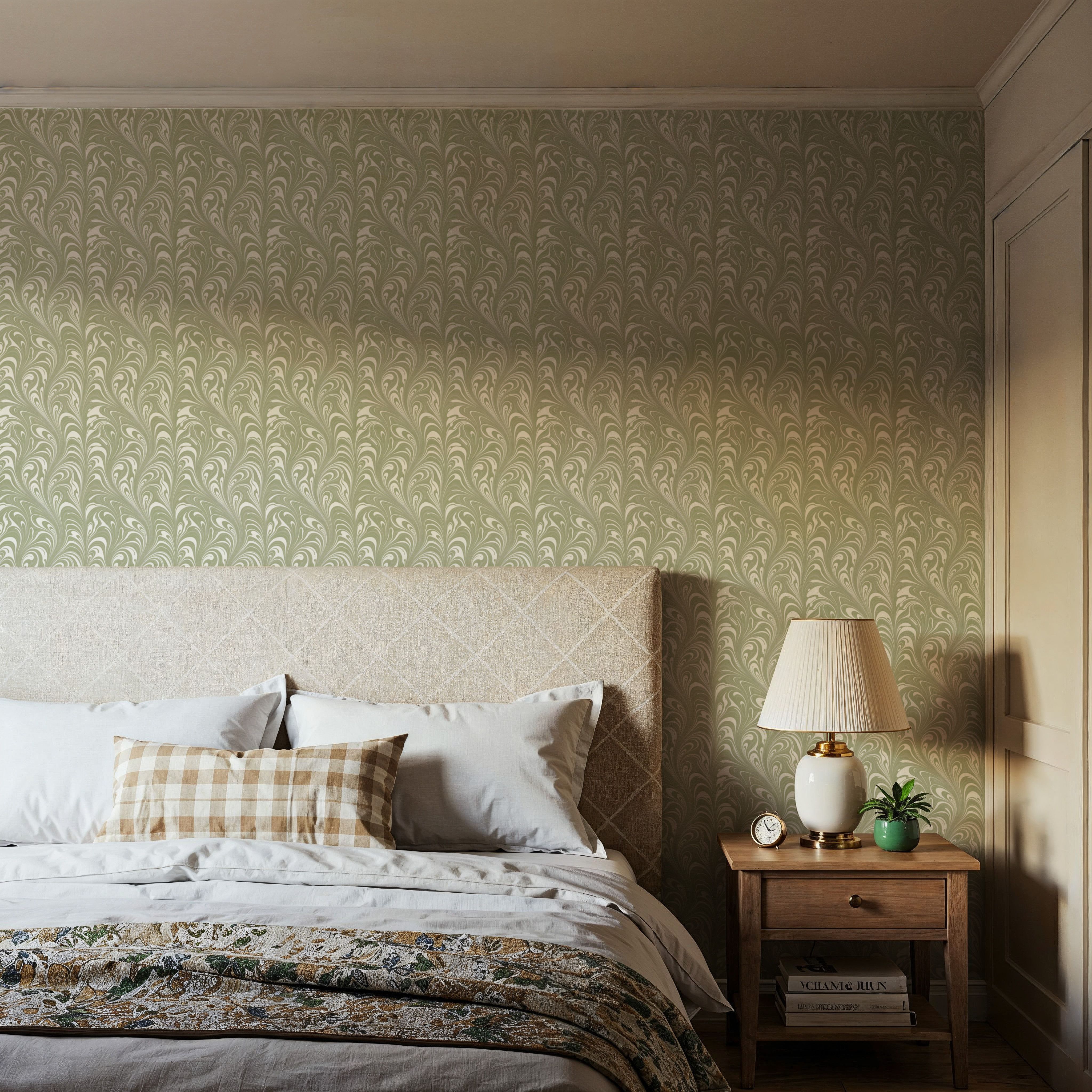 Marbelized Flow, Pistachio