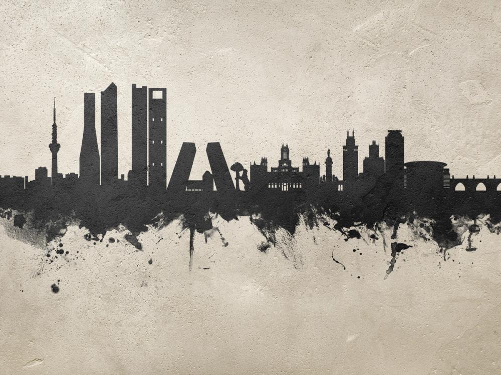 Madrid Skyline Concrete
