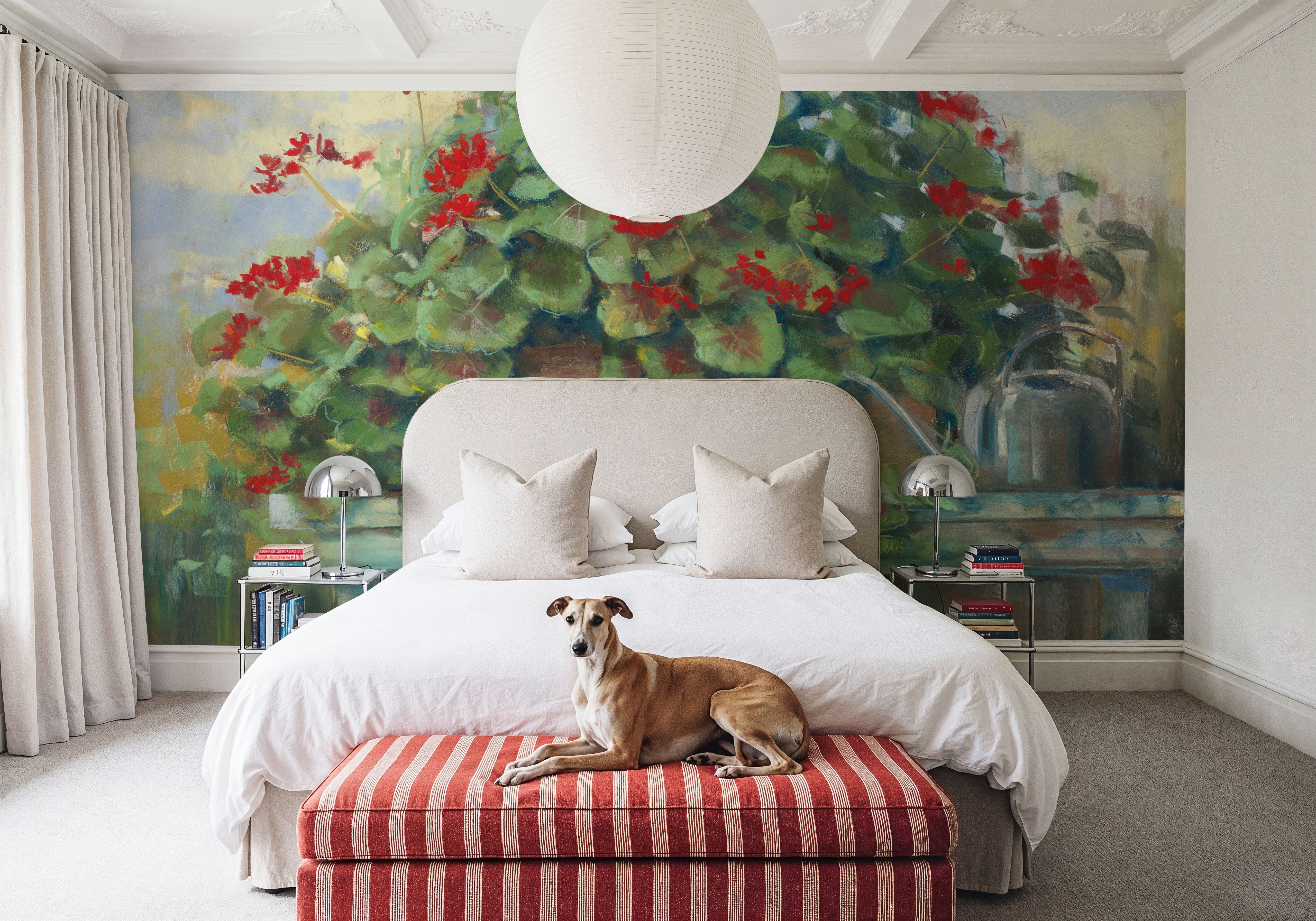 Geranium Bench