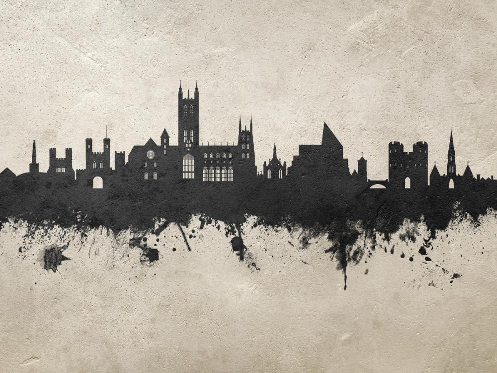 Canterbury England Skyline Concrete