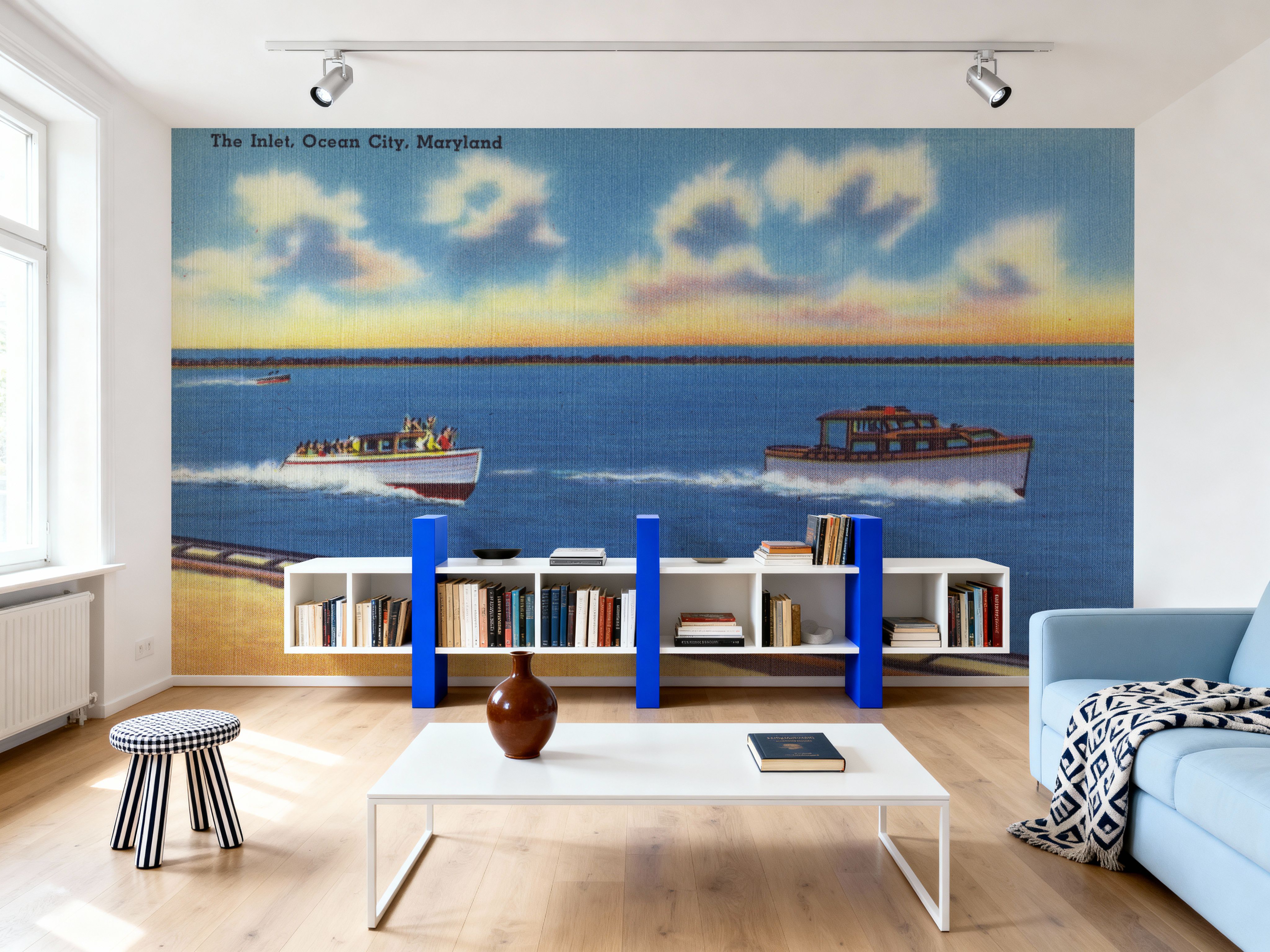 Greetings from the Inlet - Screenprint Postcard