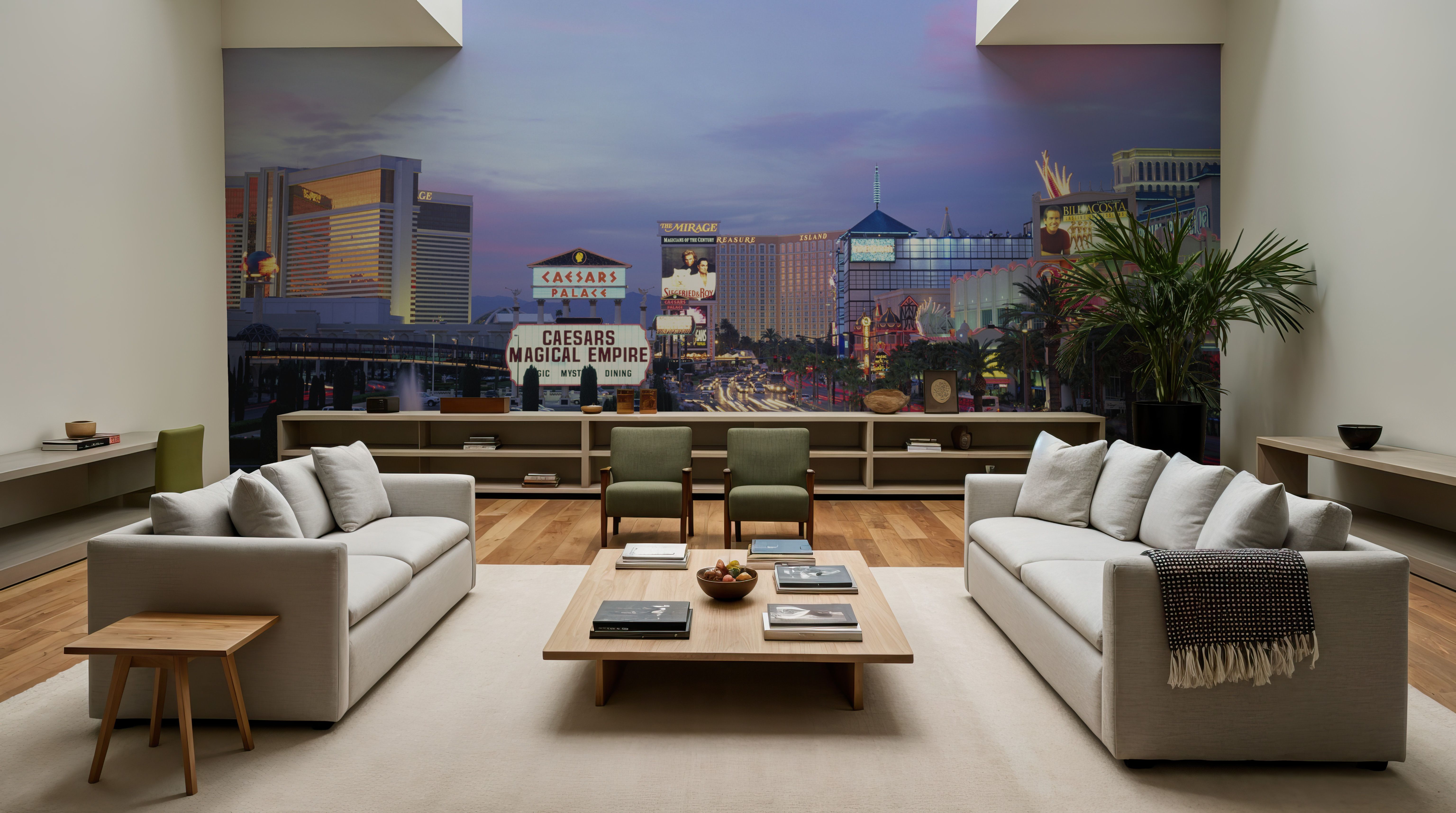 Neon Desert Twilight