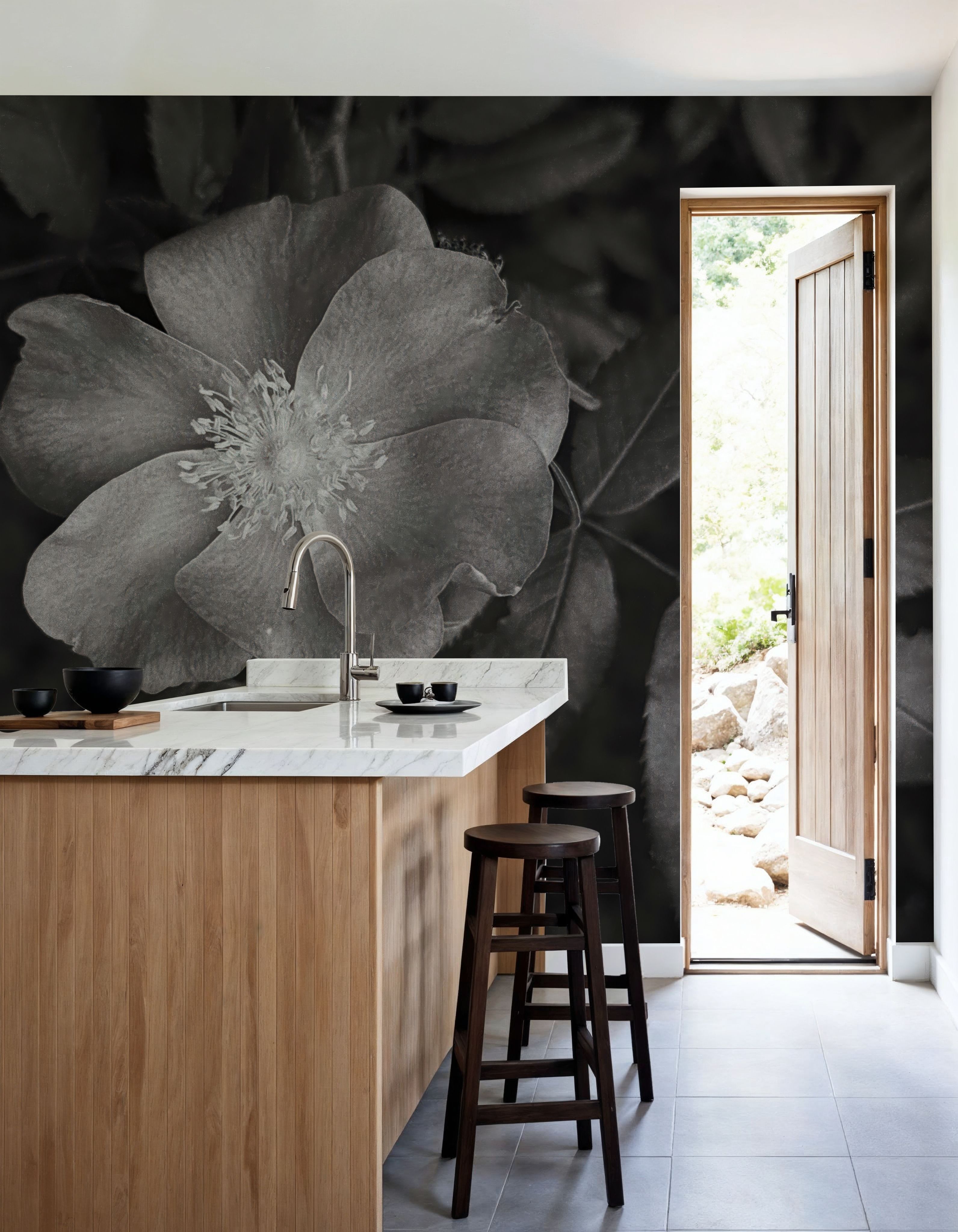 Wild Rose BW I