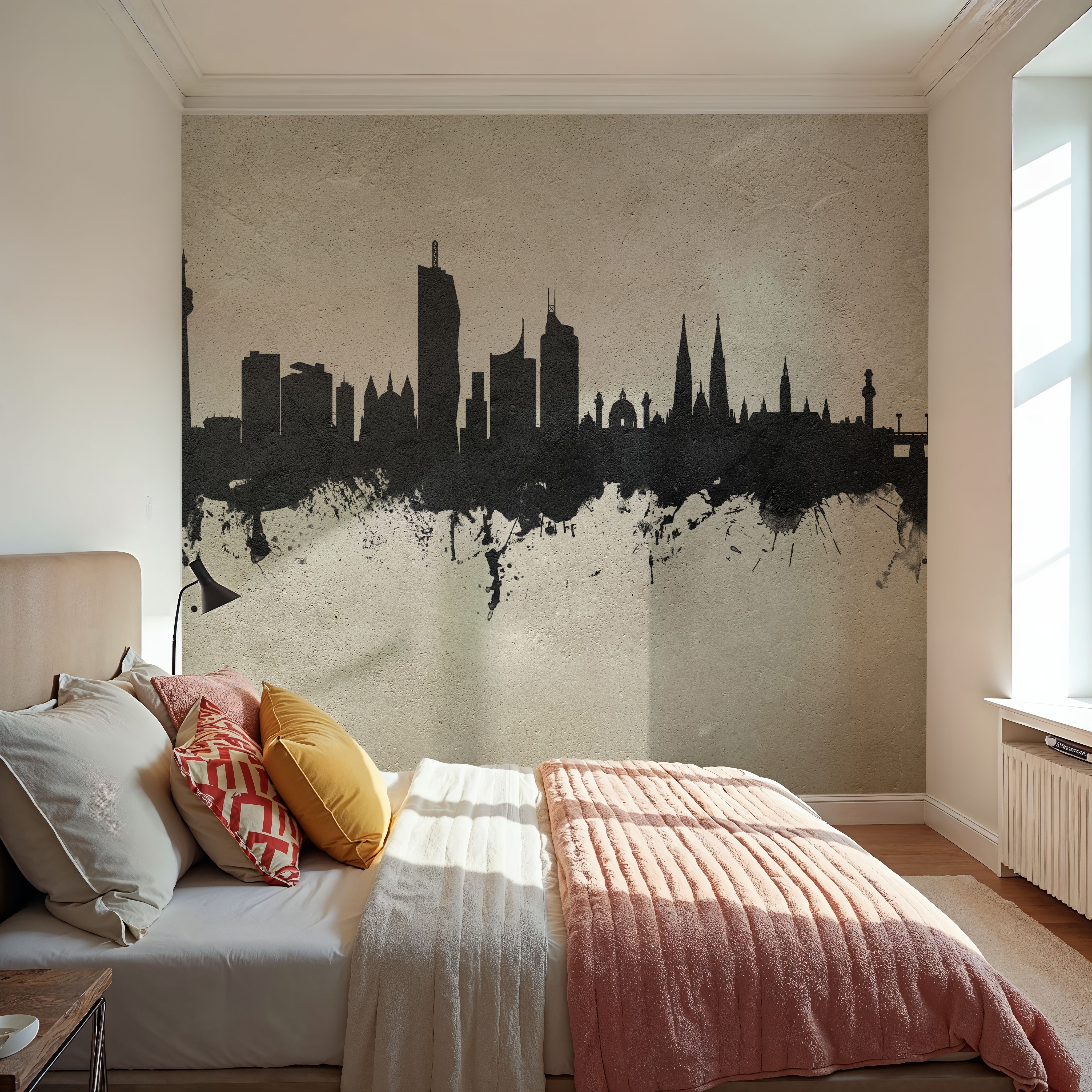 Vienna Austria Skyline Concrete