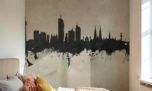 Vienna Austria Skyline Concrete