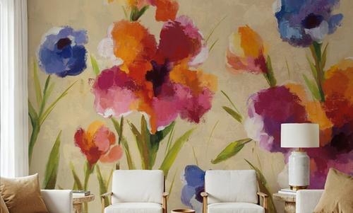 Bold Bright Flowers I