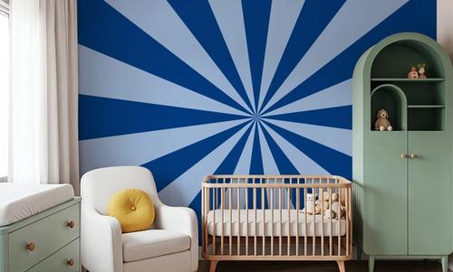 Circus Ceiling, Blue on Blue
