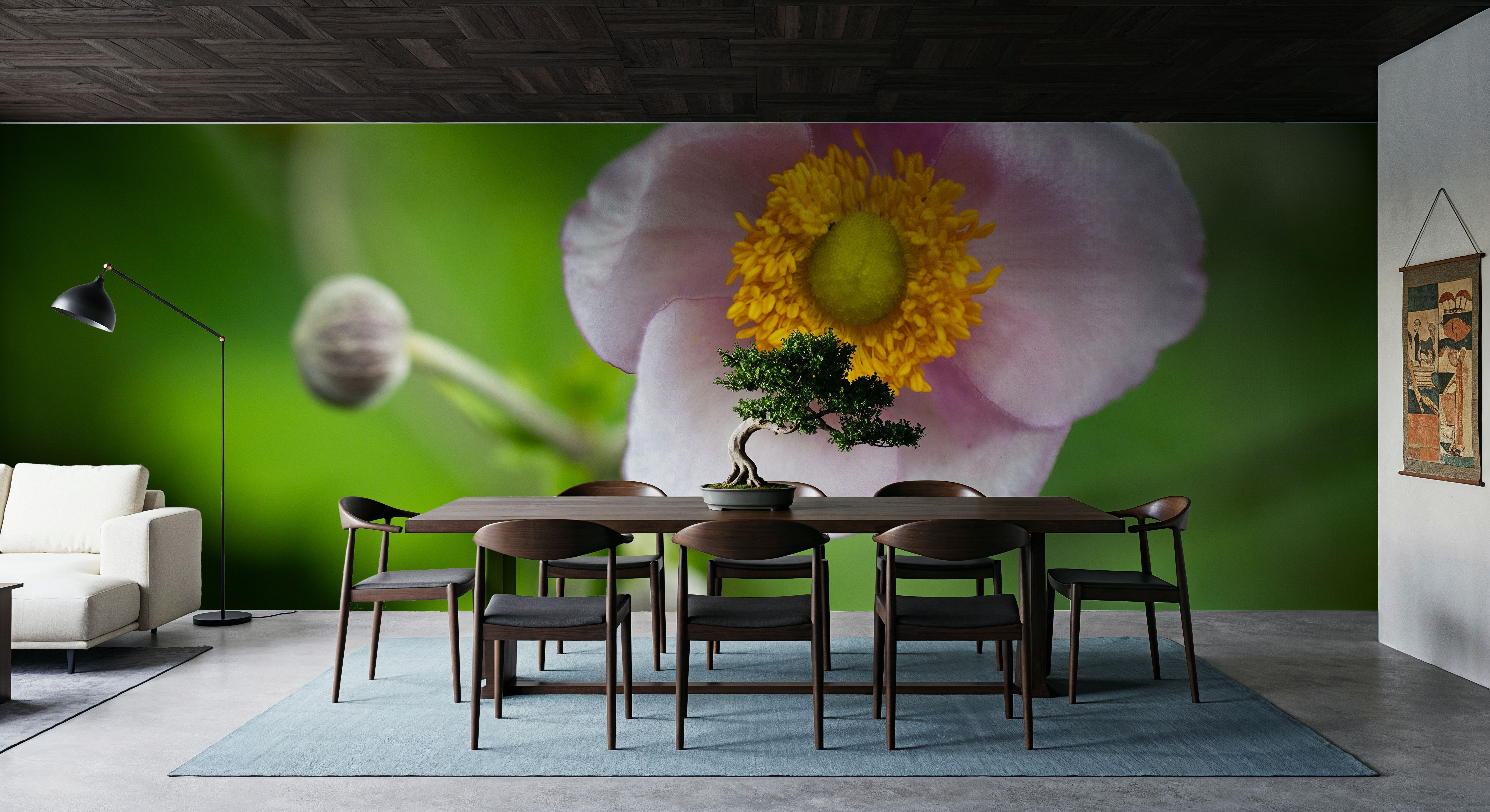 Autumn Anemone, Behang