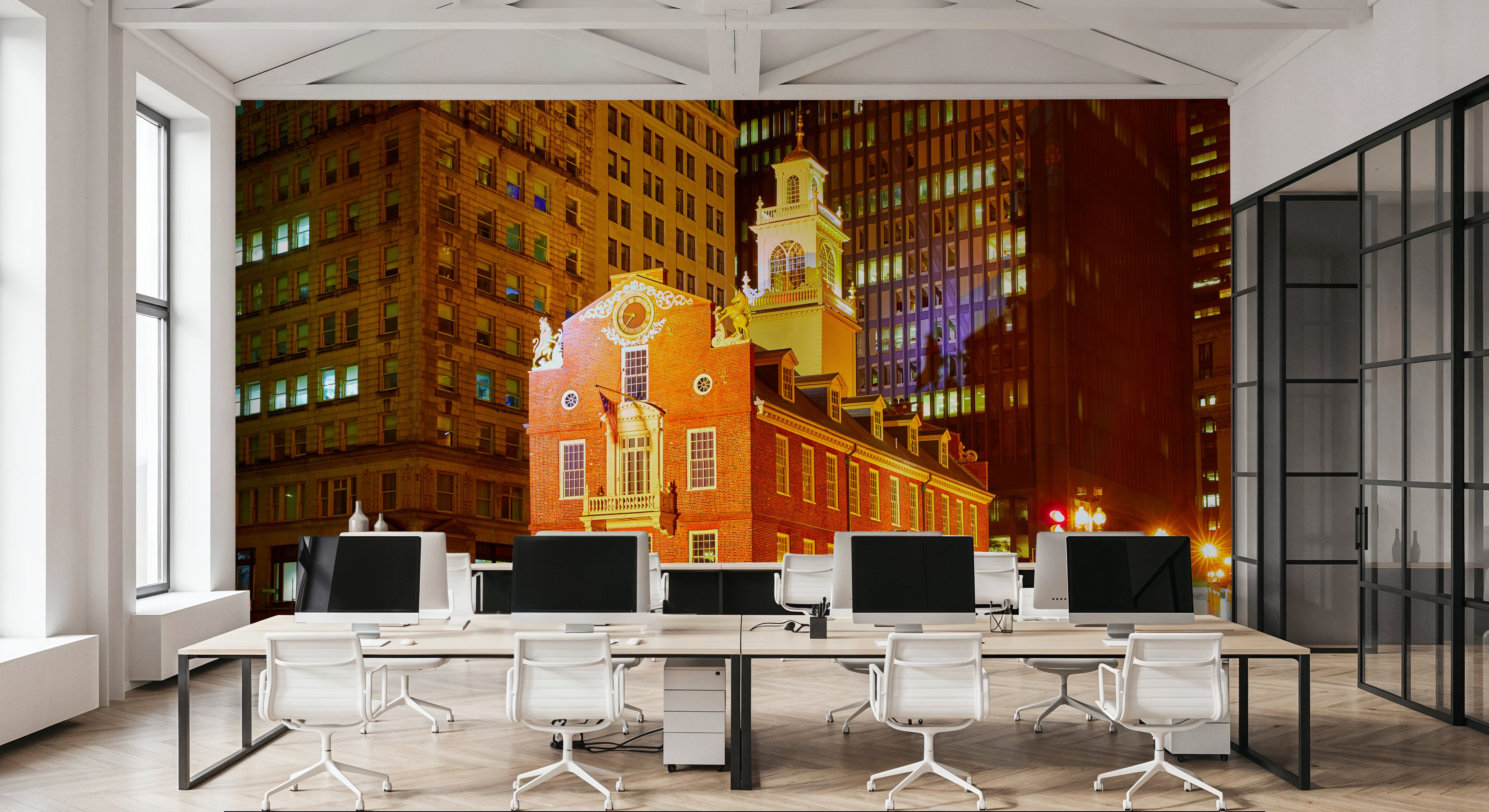 Boston Old State House at Night