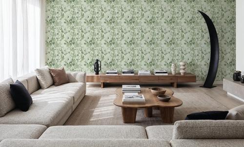 Peony Toile, Fresh Green