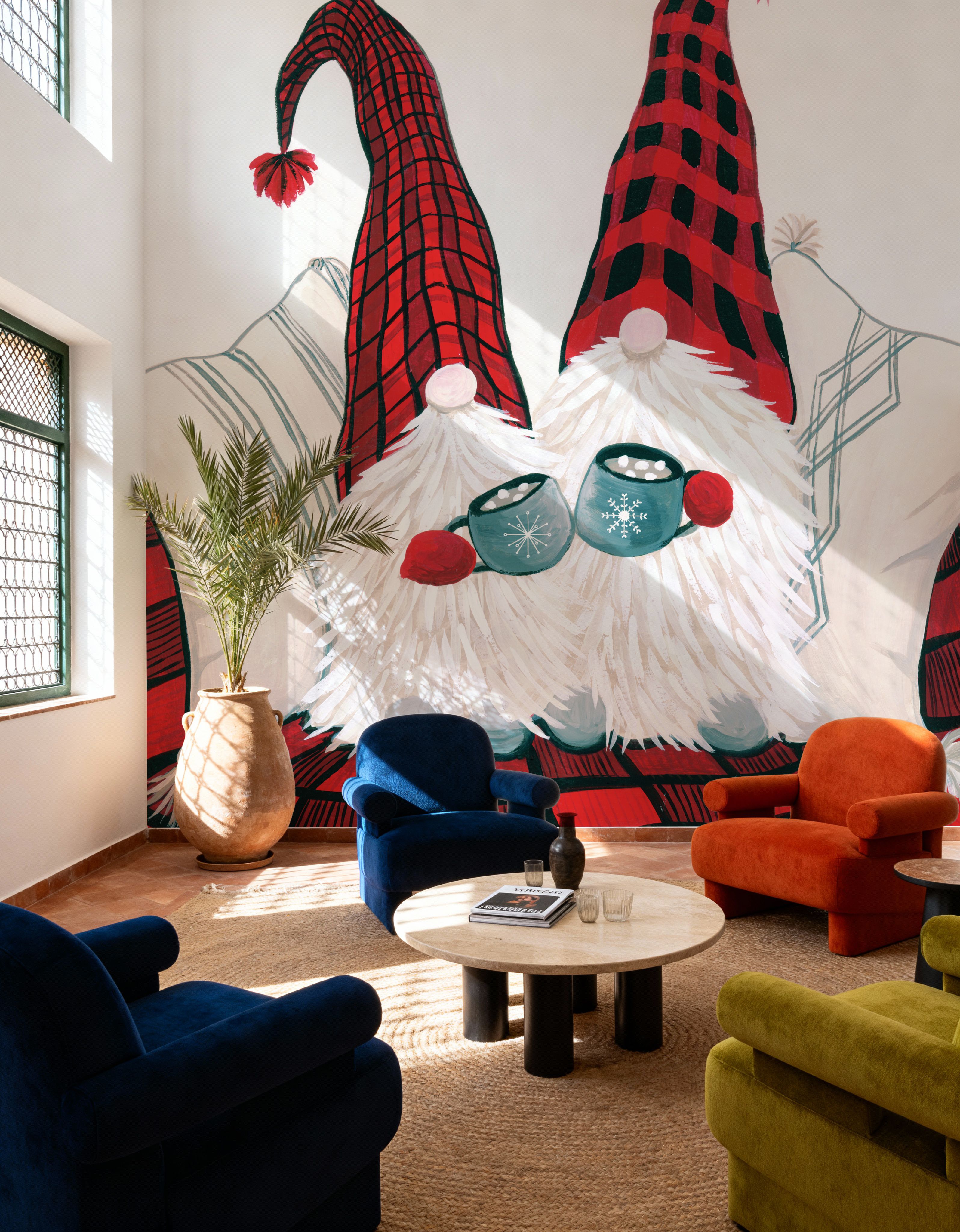 Christmas Gnomes Cocoa Party II