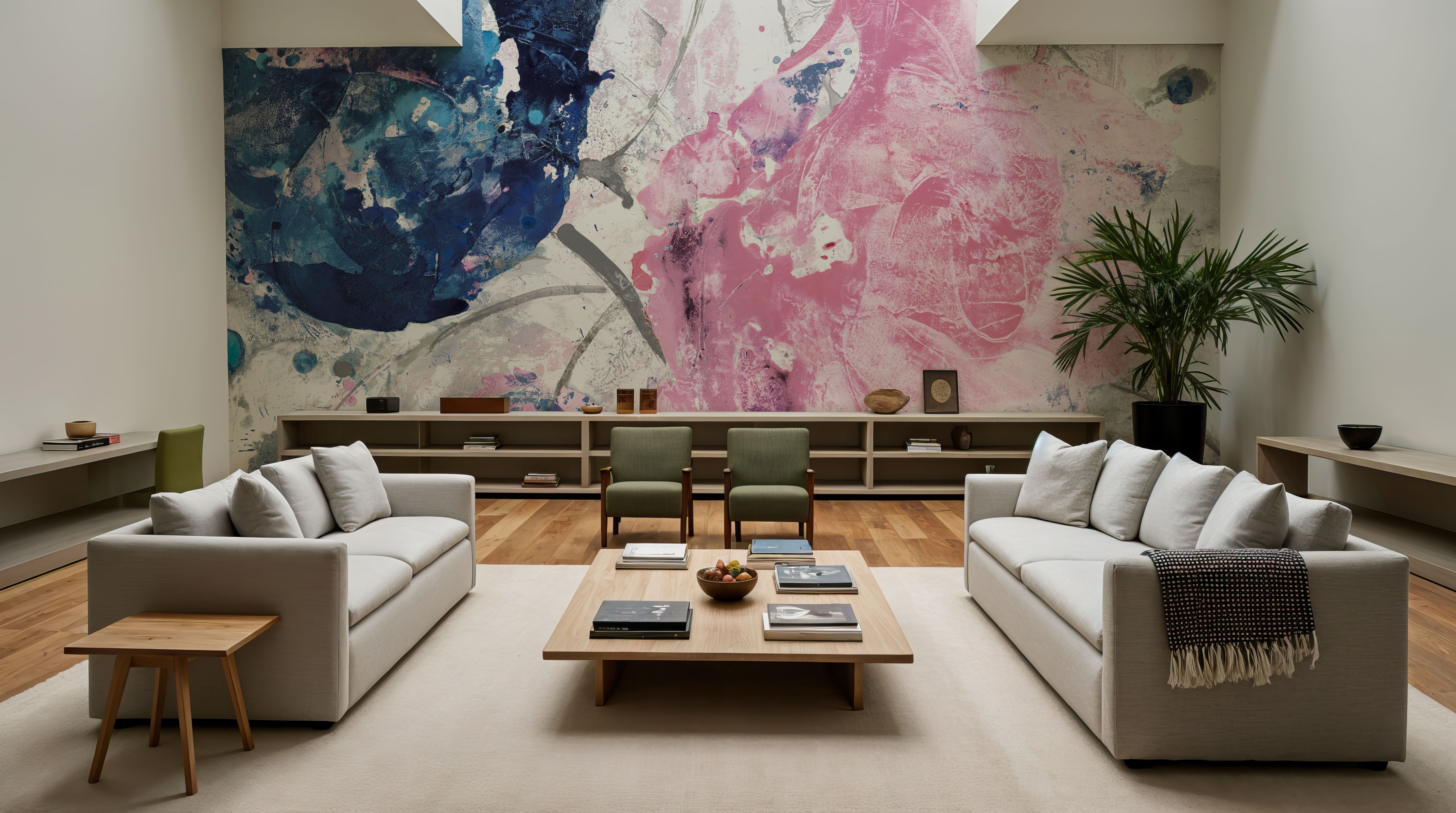 Fireworks Abstract Navy Blue, Wallpaper