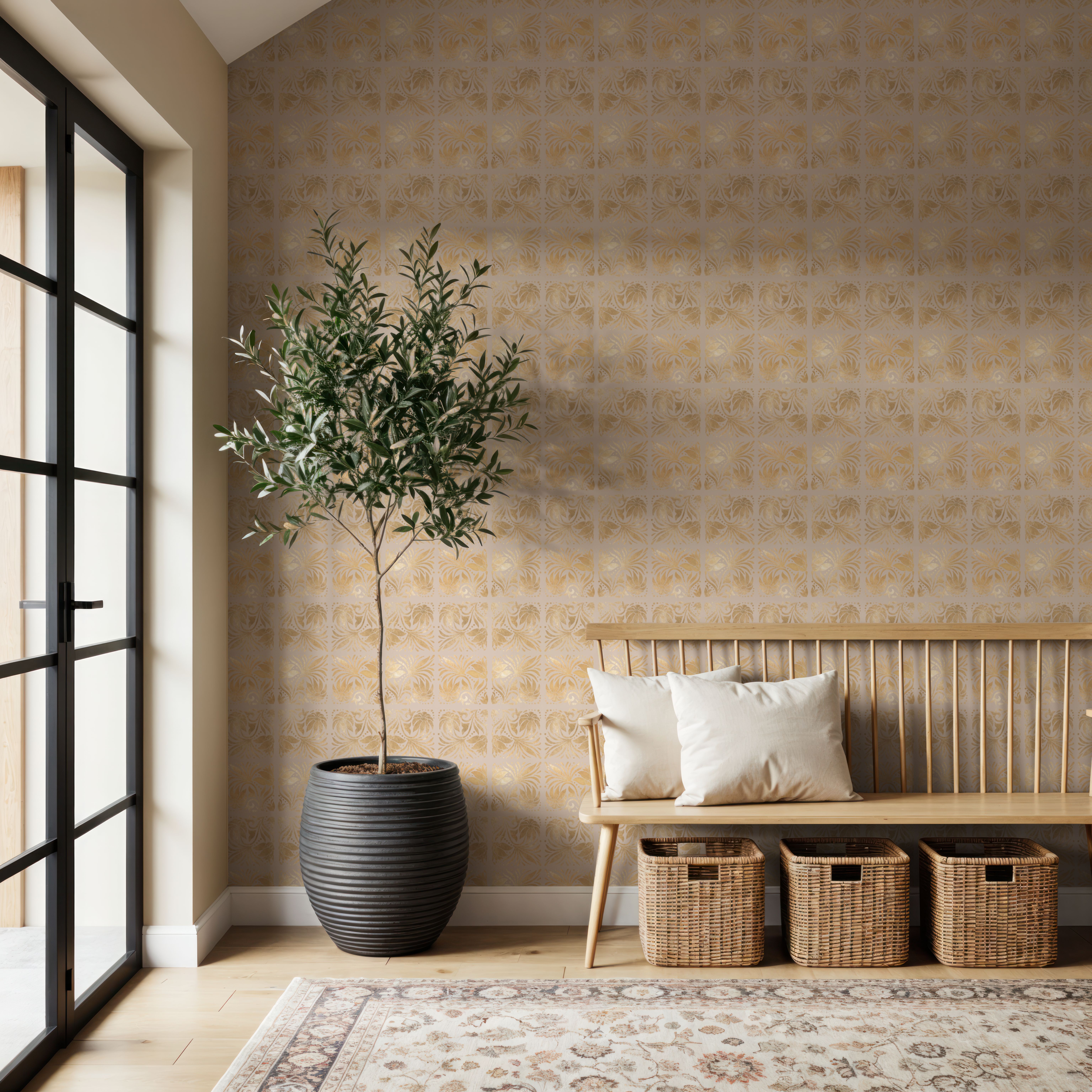 Chateau Park, Behang