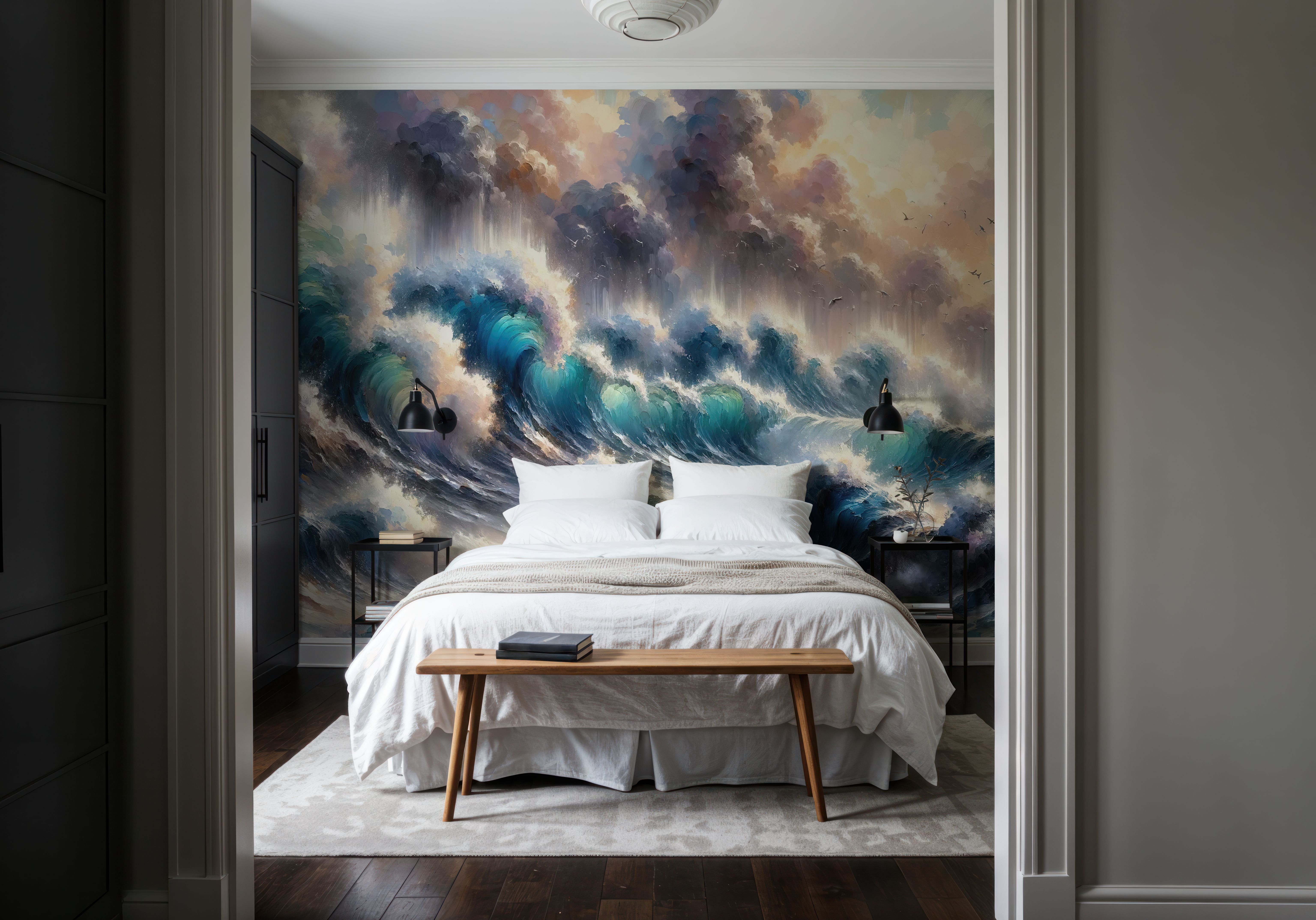 Ocean's Embrace, Tapeten