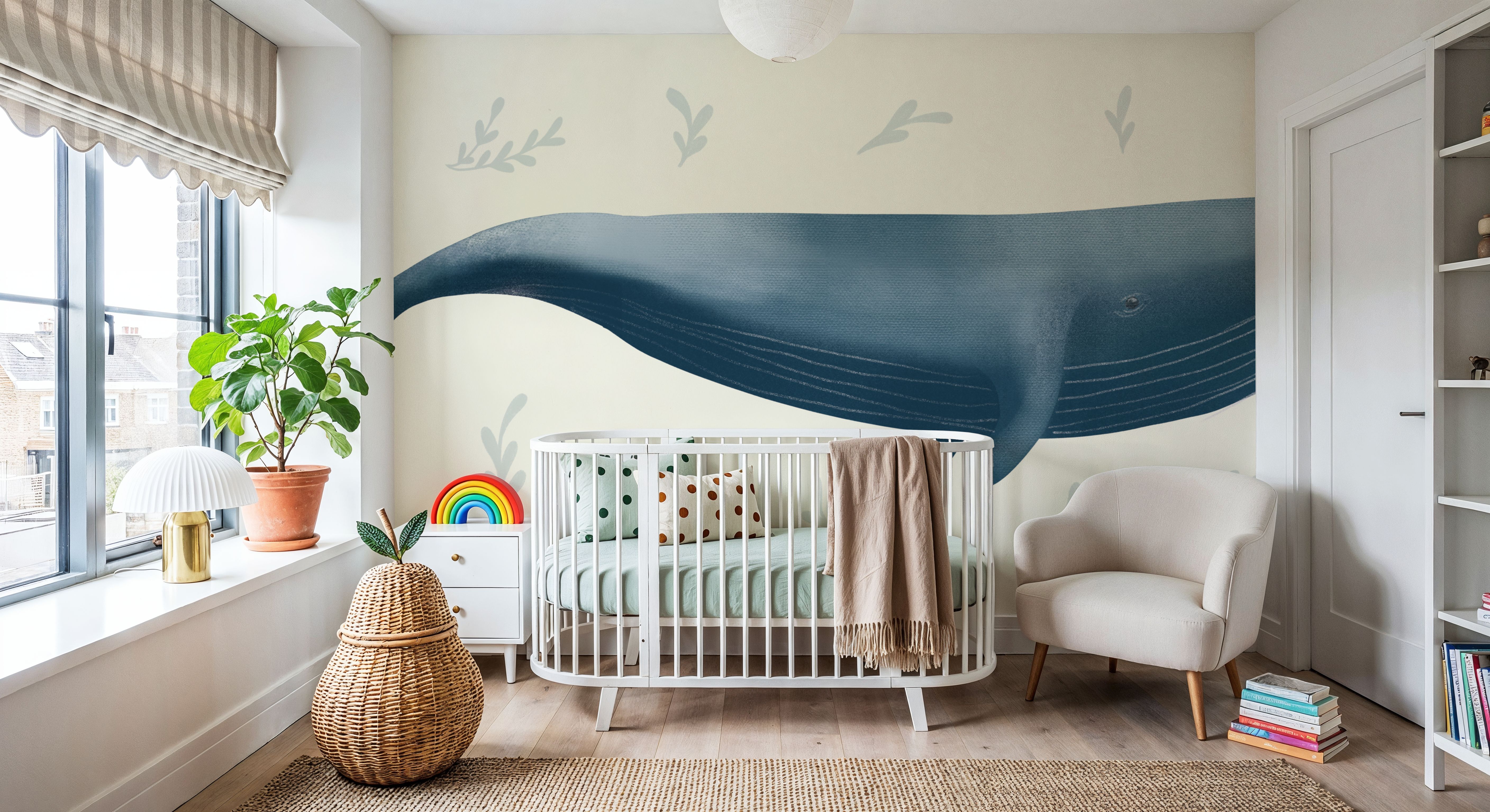 Ocean Life Whale, Behang