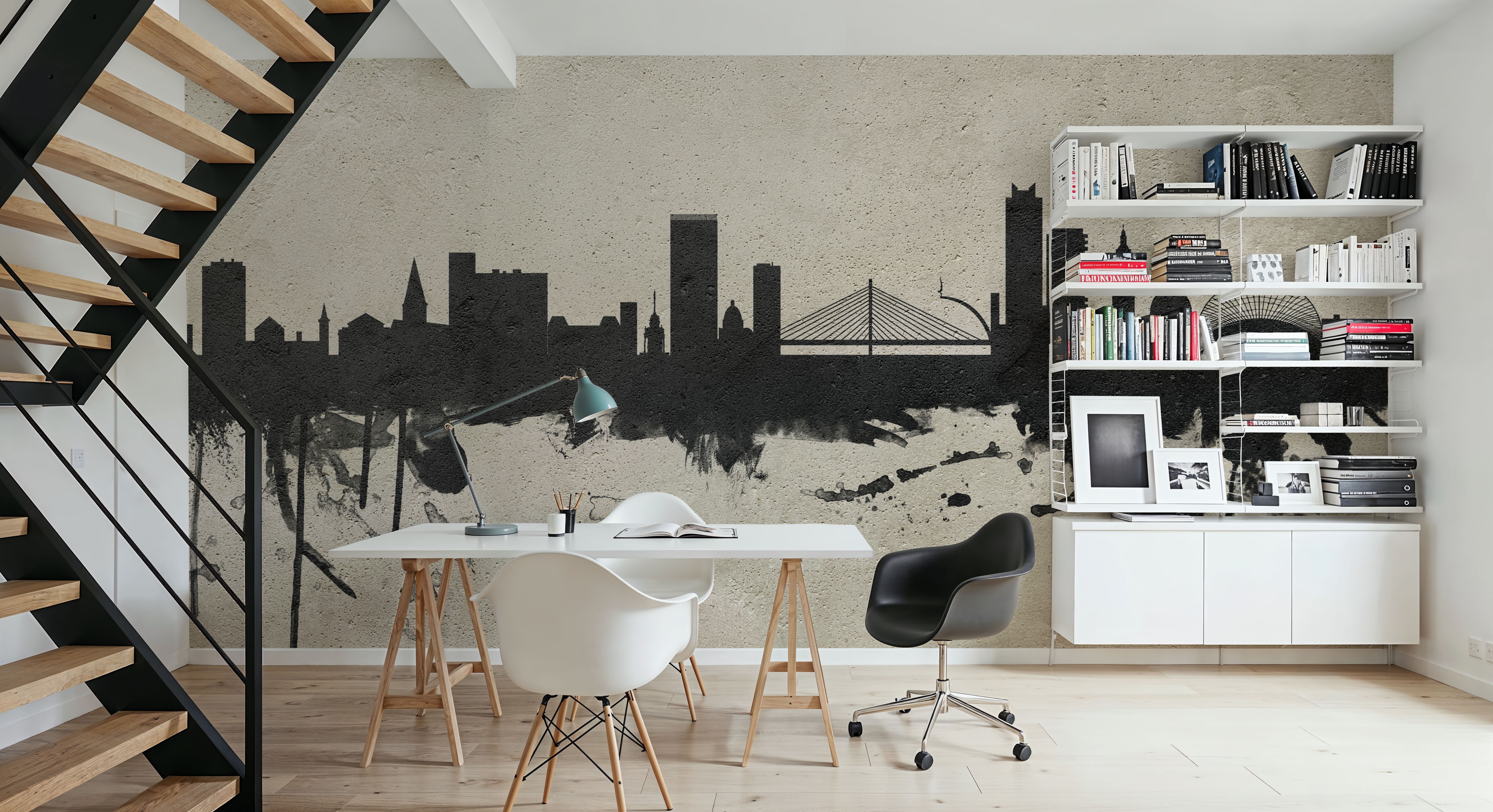 Liege Belgium Skyline Concrete