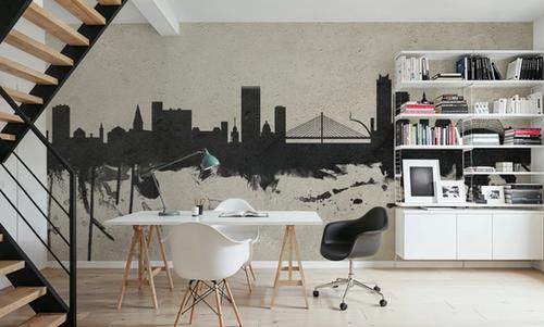 Liege Belgium Skyline Concrete