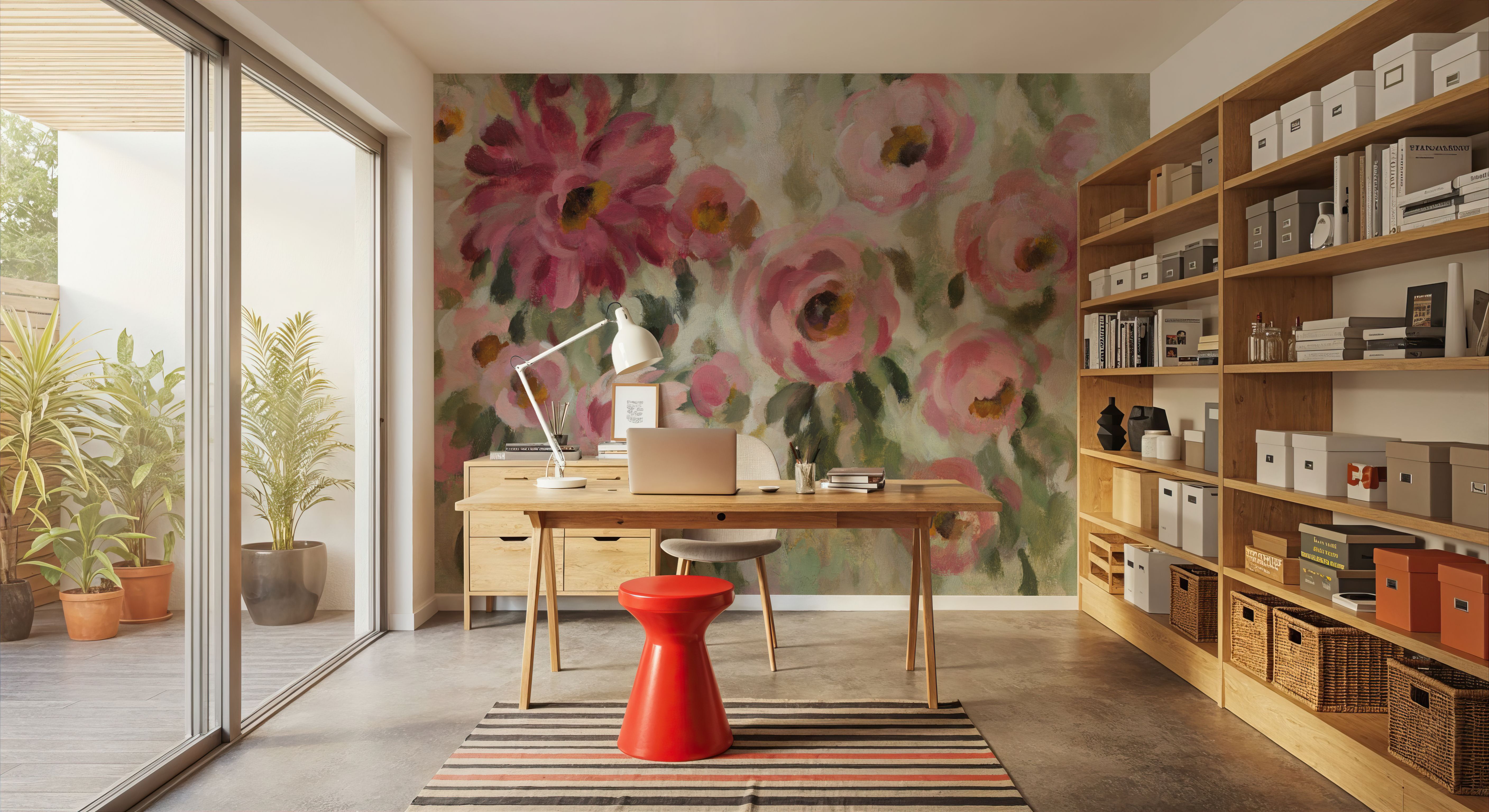 Pink and Sage Garden