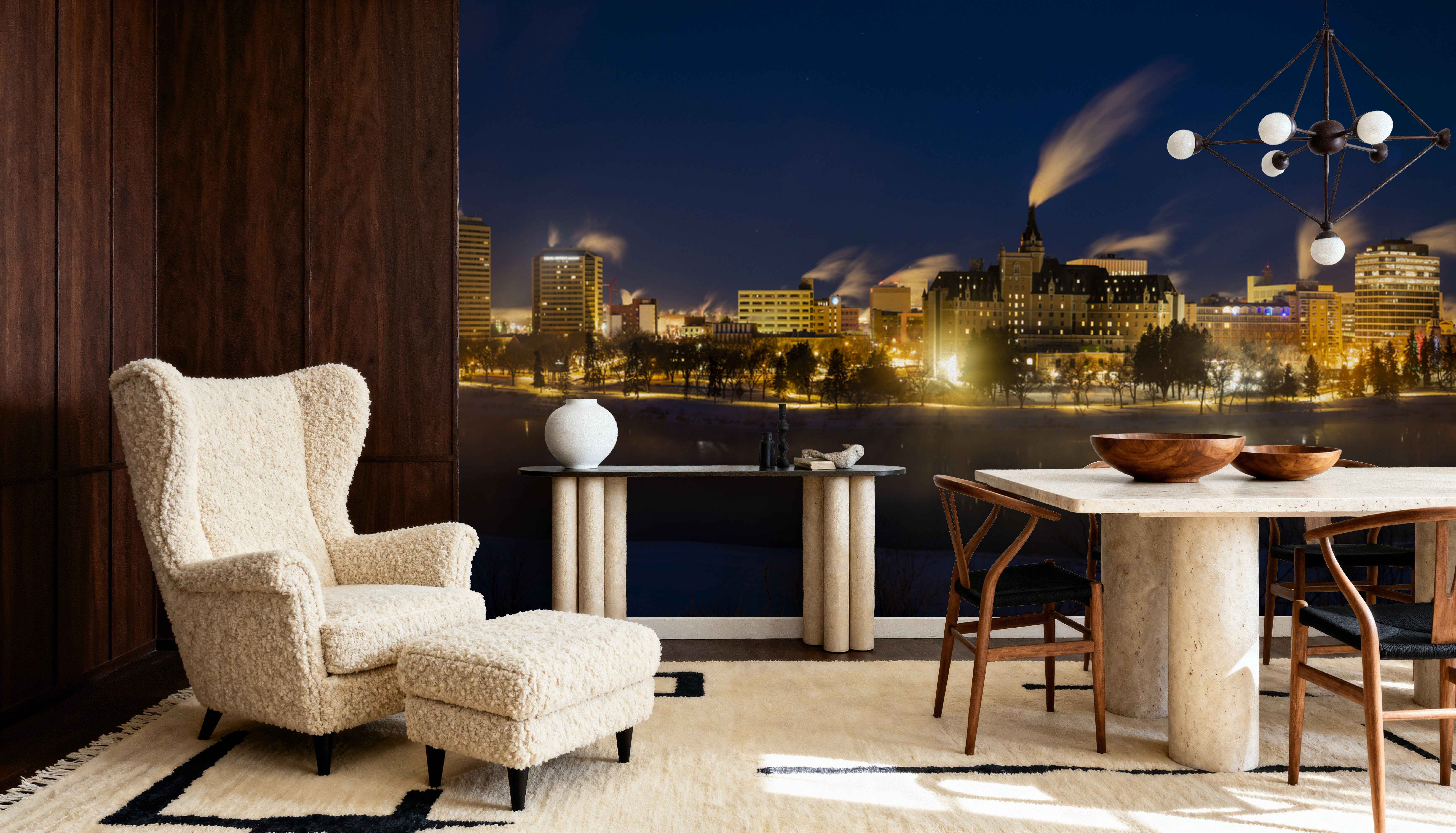 Saskatoon Skyline at Night