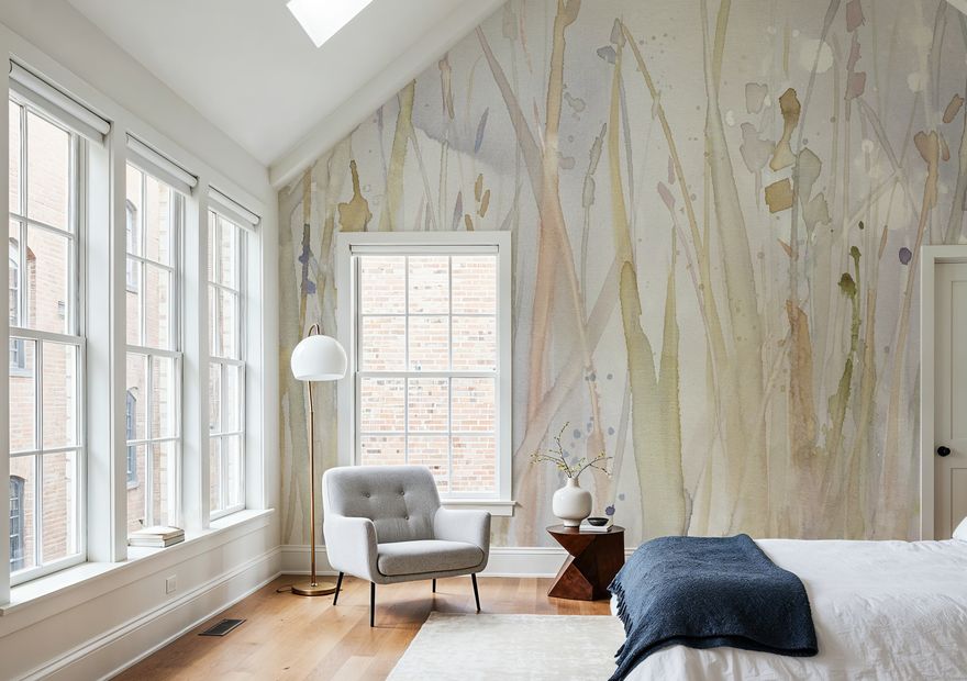 Autumn Grass, Canvas Structure