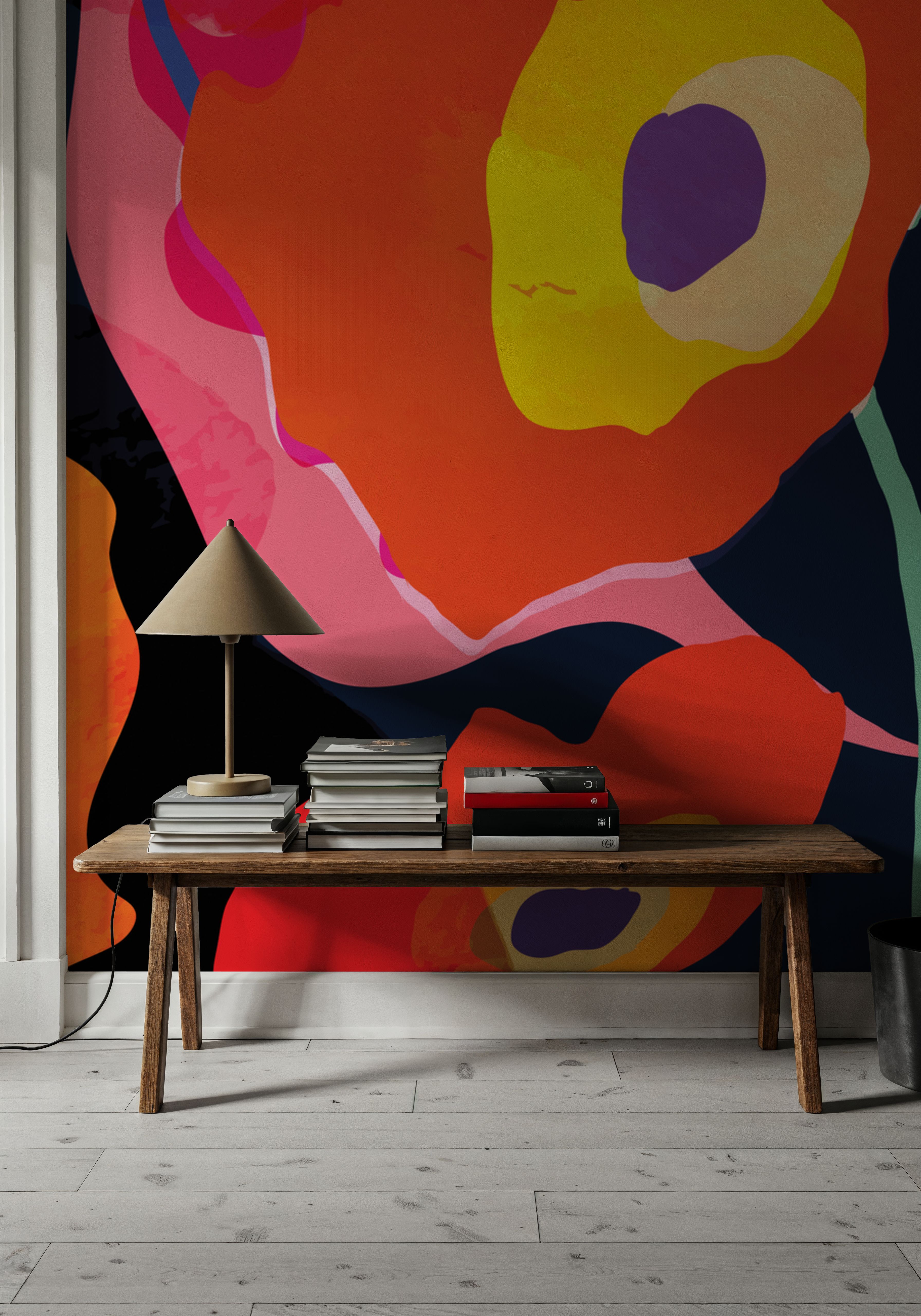 Graphic Poppies
