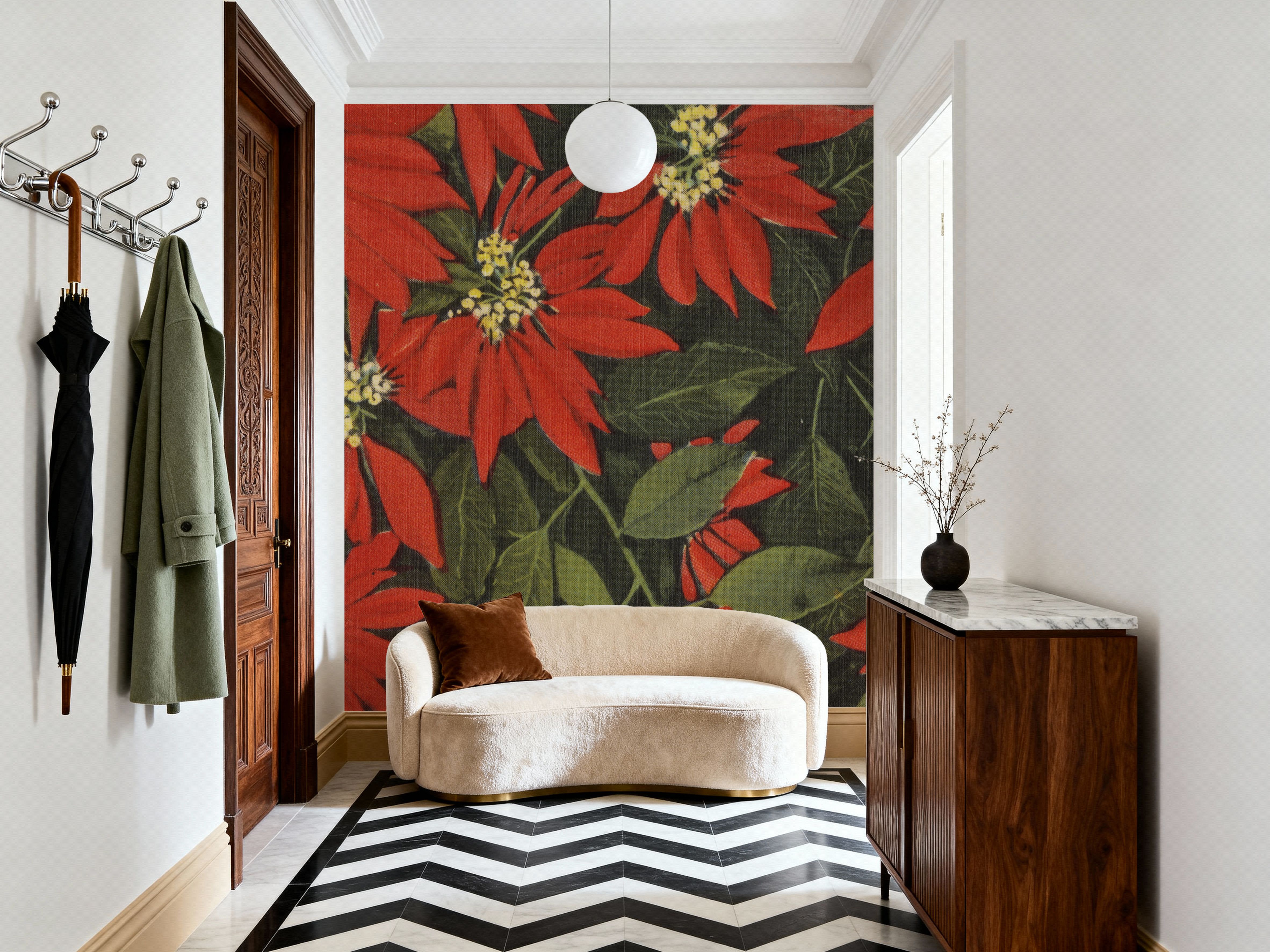 Greetings from the Flowershow - Screenprint Postcard